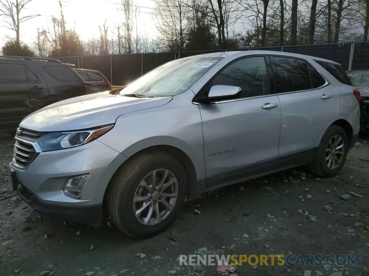 1 Photograph of a damaged car 2GNAXJEV2L6176853 CHEVROLET EQUINOX 2020