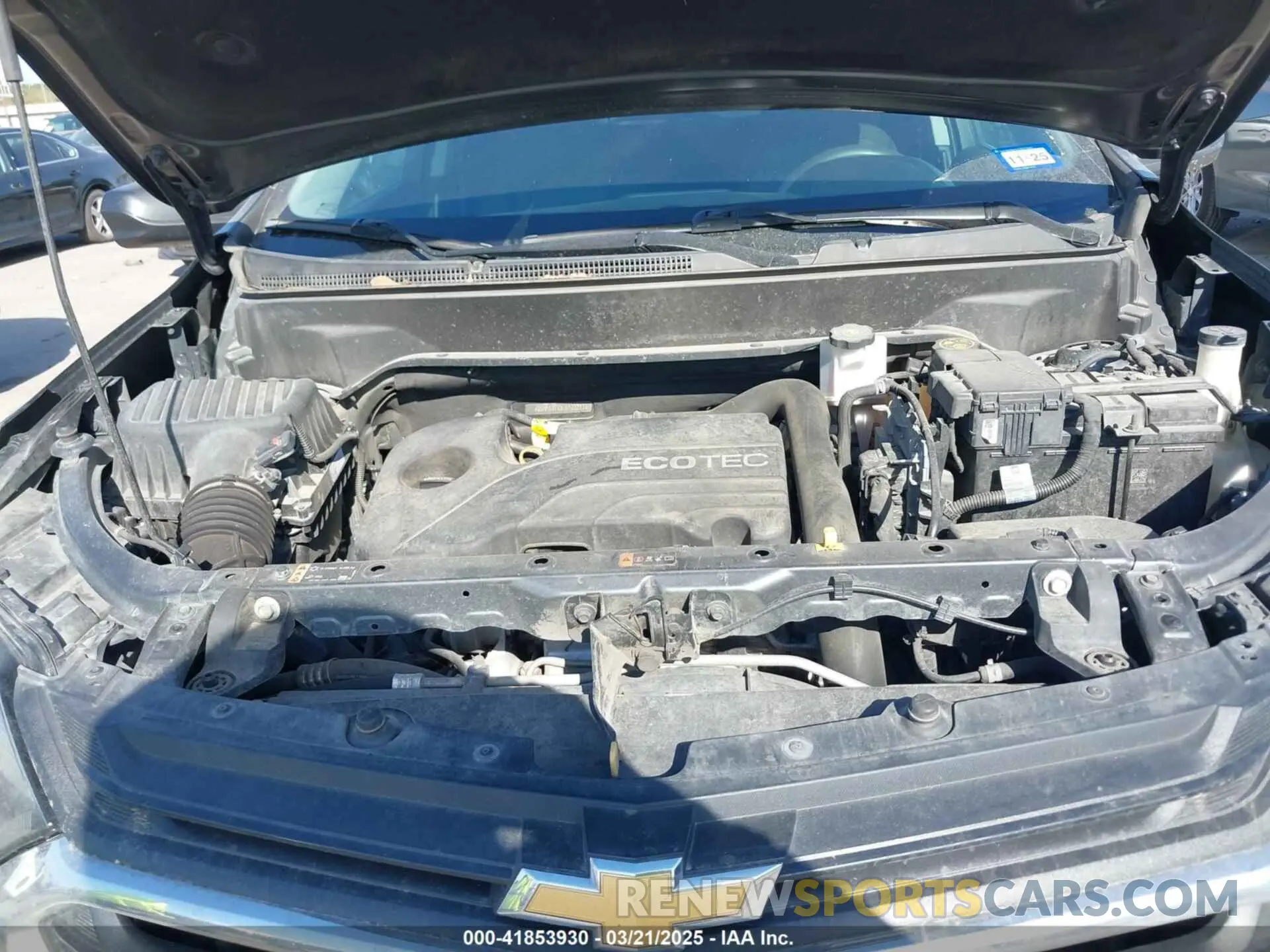 10 Photograph of a damaged car 2GNAXJEV3L6173217 CHEVROLET EQUINOX 2020