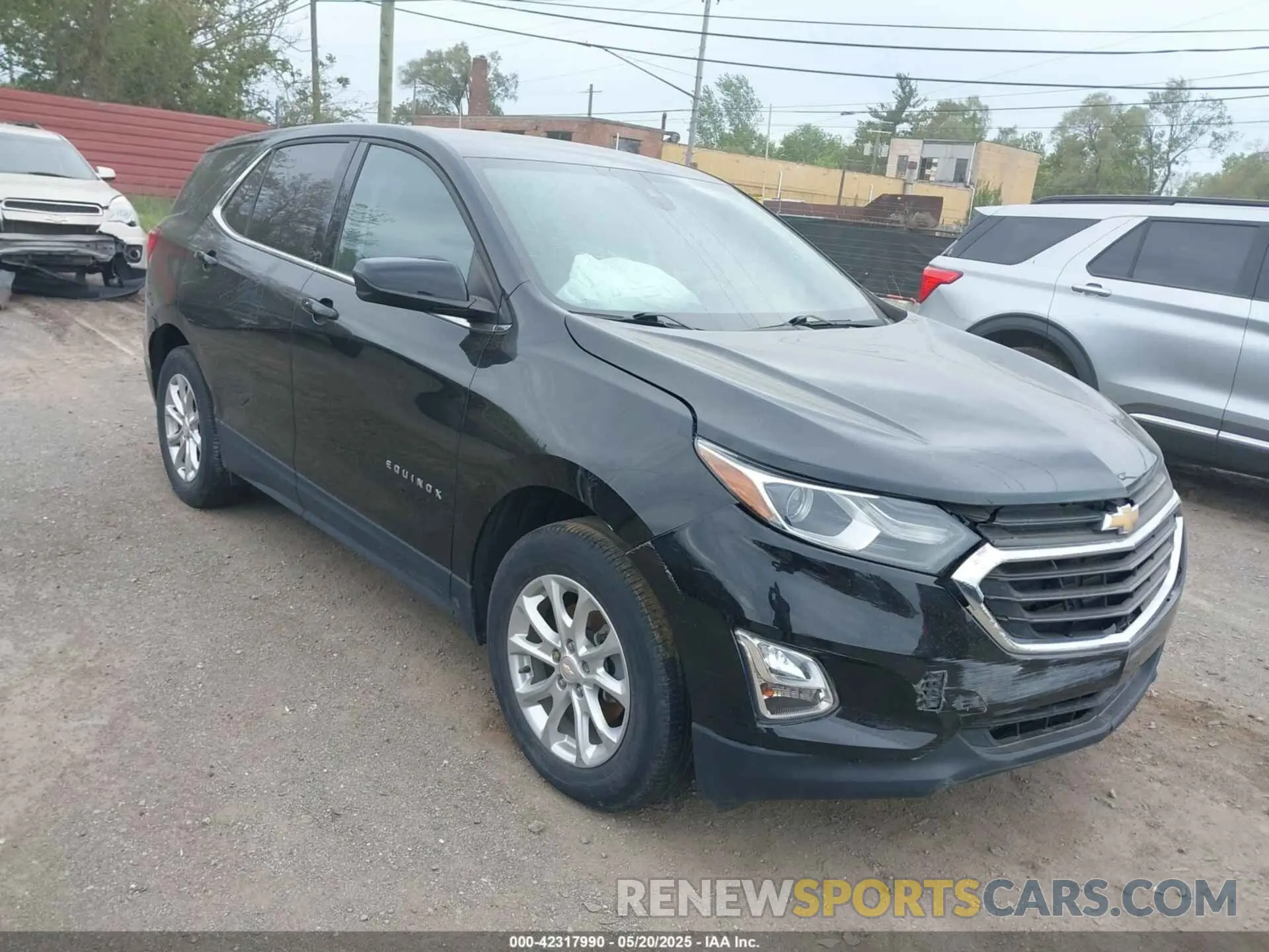1 Photograph of a damaged car 2GNAXJEV4L6116279 CHEVROLET EQUINOX 2020
