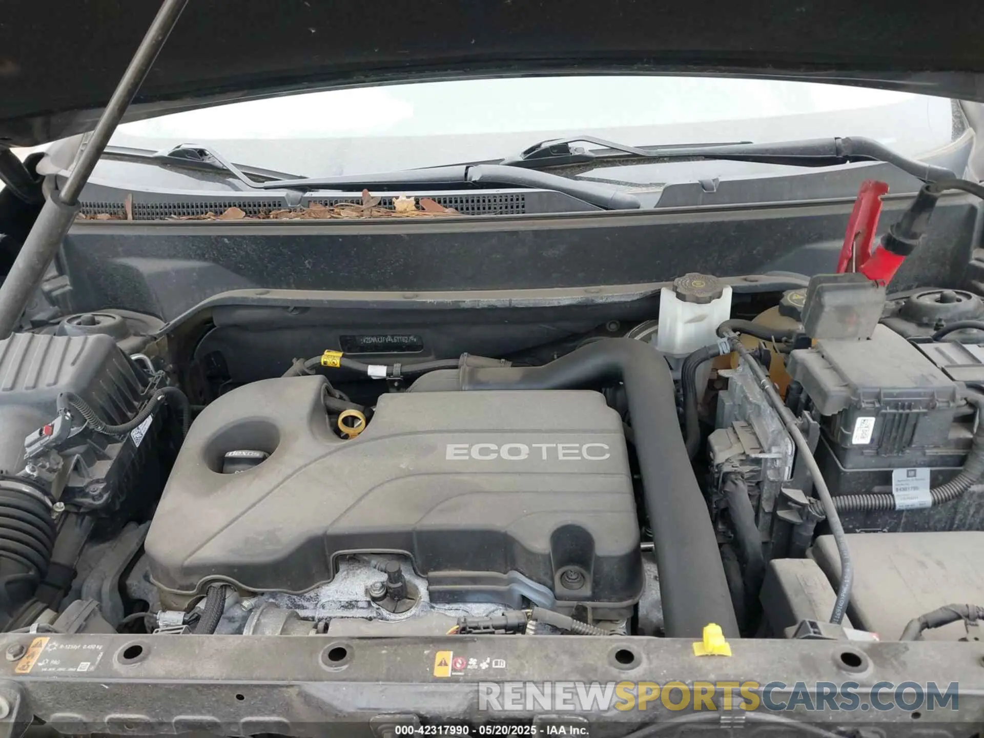10 Photograph of a damaged car 2GNAXJEV4L6116279 CHEVROLET EQUINOX 2020