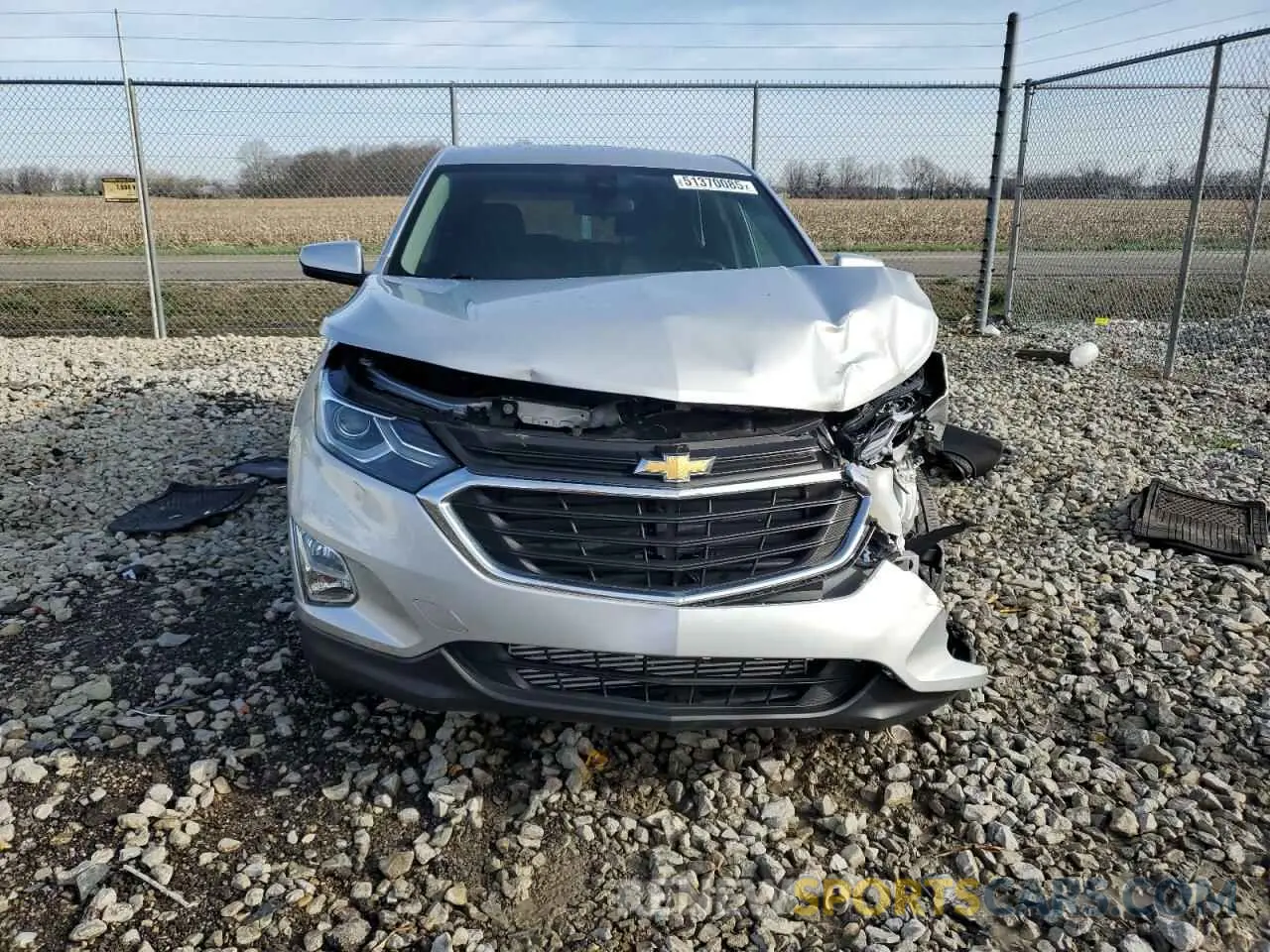 5 Photograph of a damaged car 2GNAXJEV4L6227589 CHEVROLET EQUINOX 2020