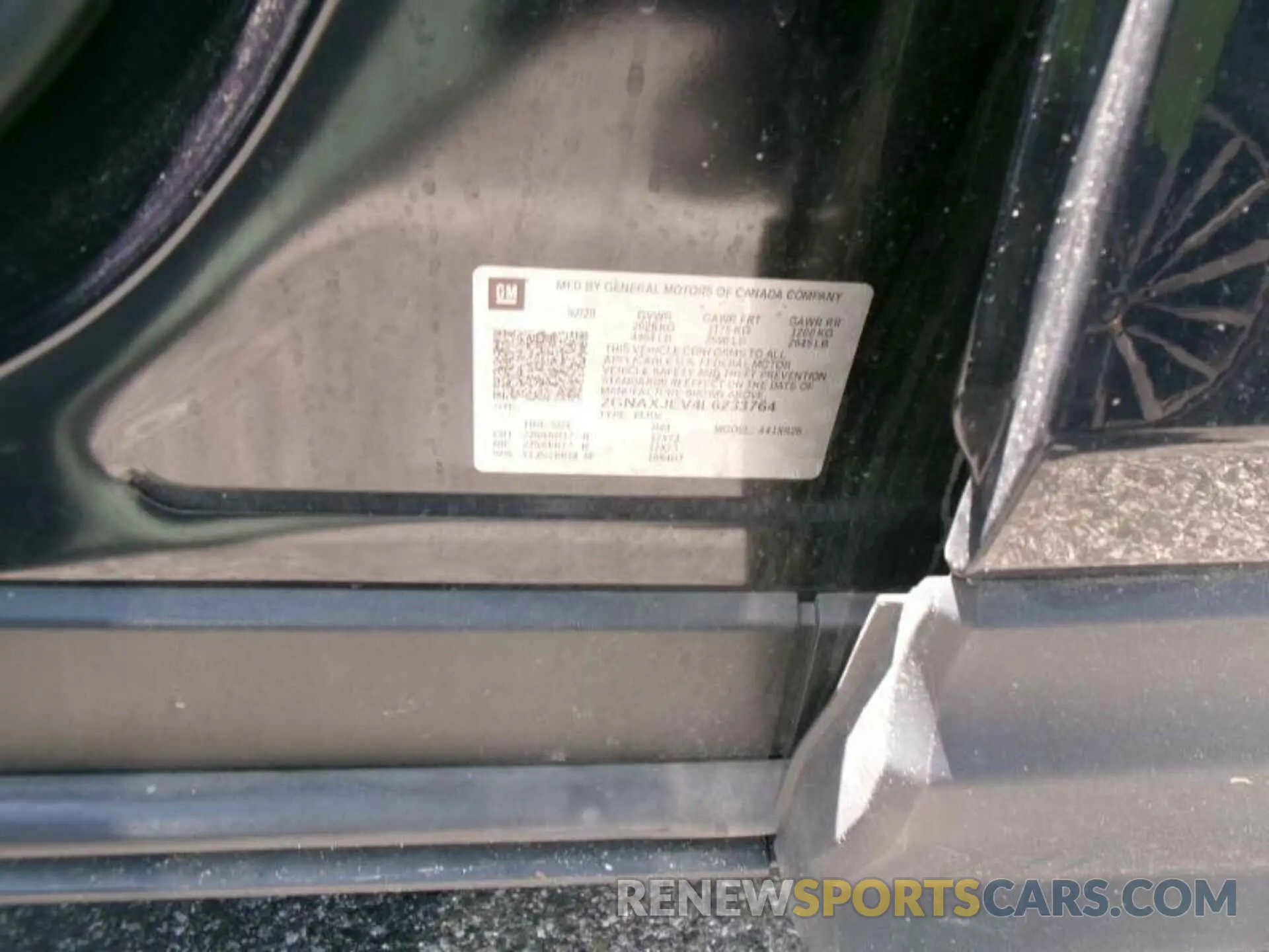 9 Photograph of a damaged car 2GNAXJEV4L6233764 CHEVROLET EQUINOX 2020