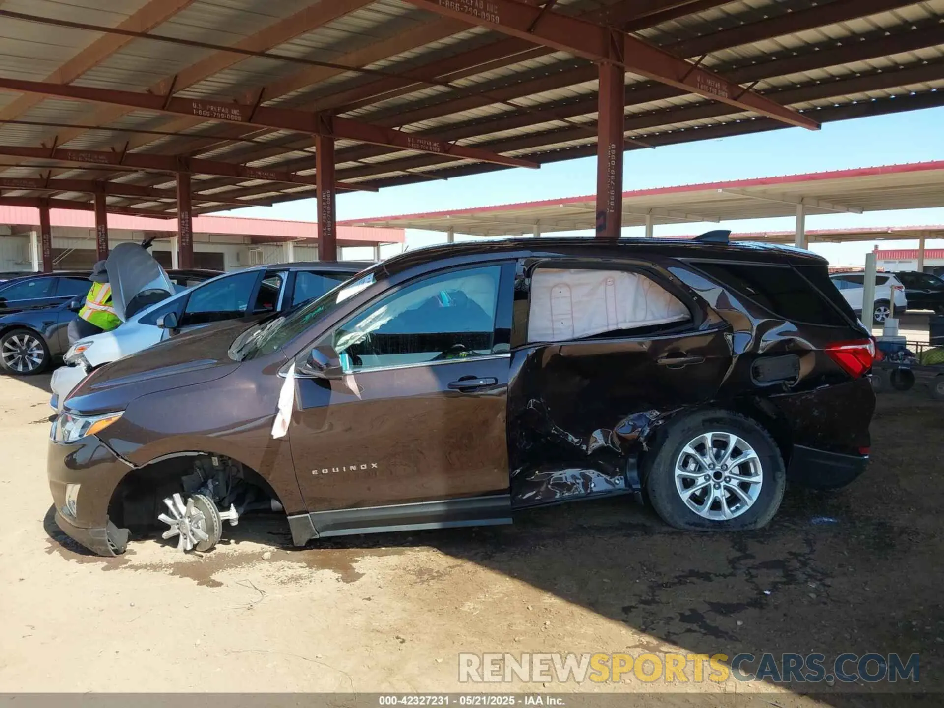 14 Photograph of a damaged car 2GNAXJEV4L6245025 CHEVROLET EQUINOX 2020