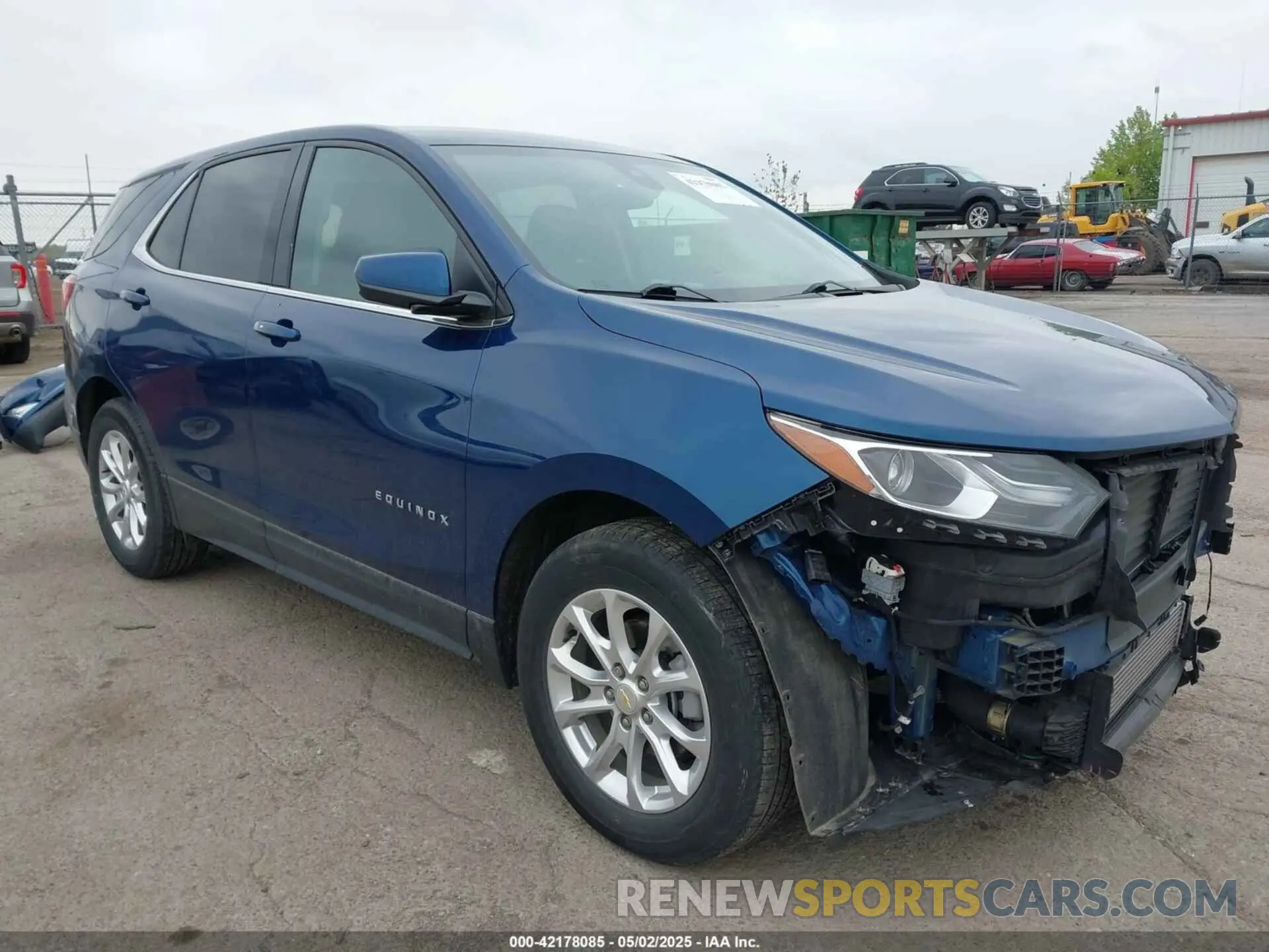 1 Photograph of a damaged car 2GNAXJEV5L6284013 CHEVROLET EQUINOX 2020