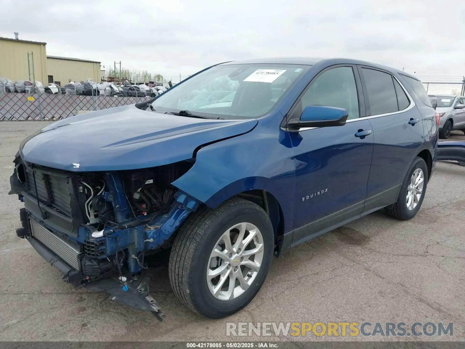 2 Photograph of a damaged car 2GNAXJEV5L6284013 CHEVROLET EQUINOX 2020