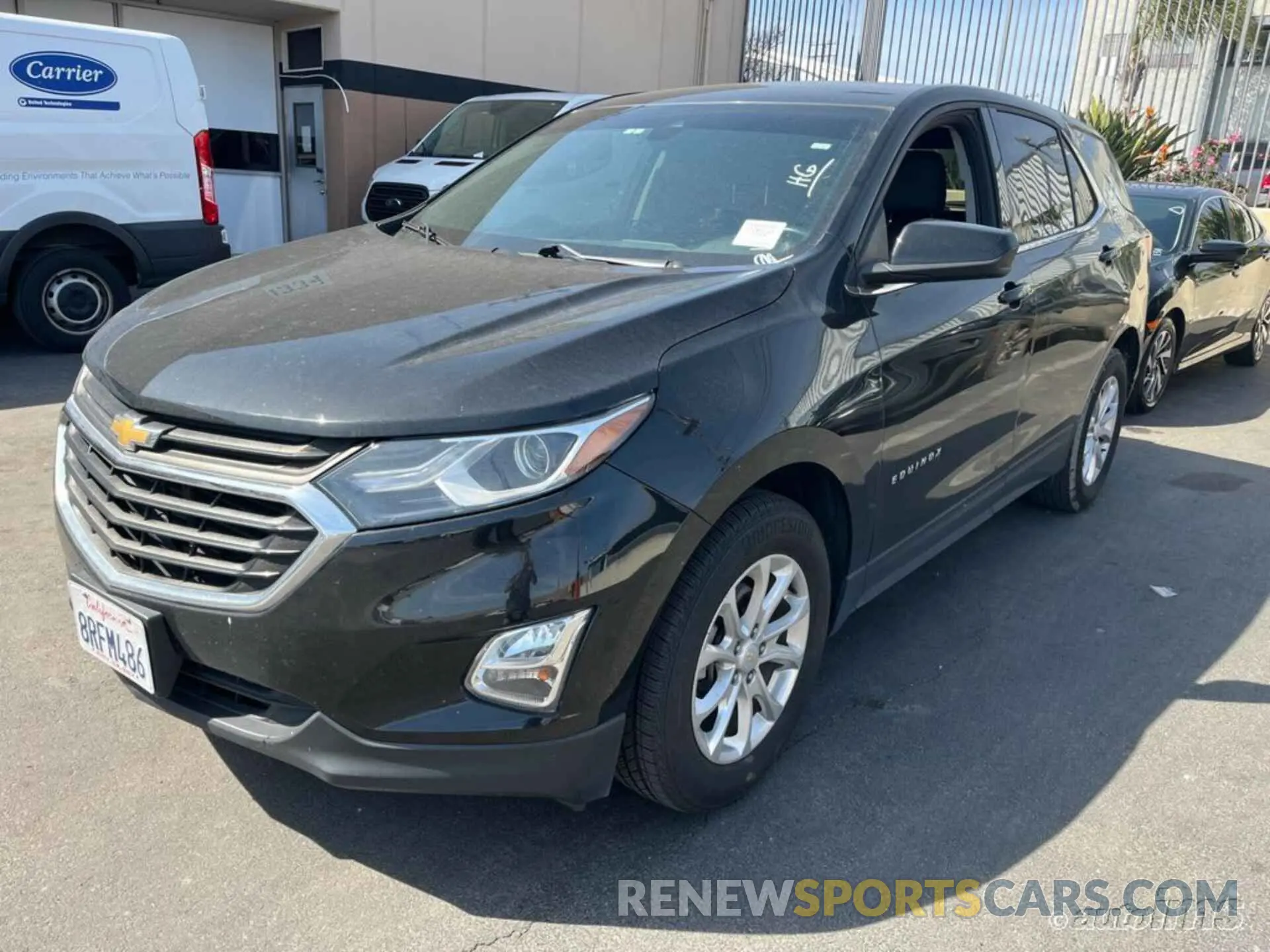2 Photograph of a damaged car 2GNAXJEV6L6243700 CHEVROLET EQUINOX 2020