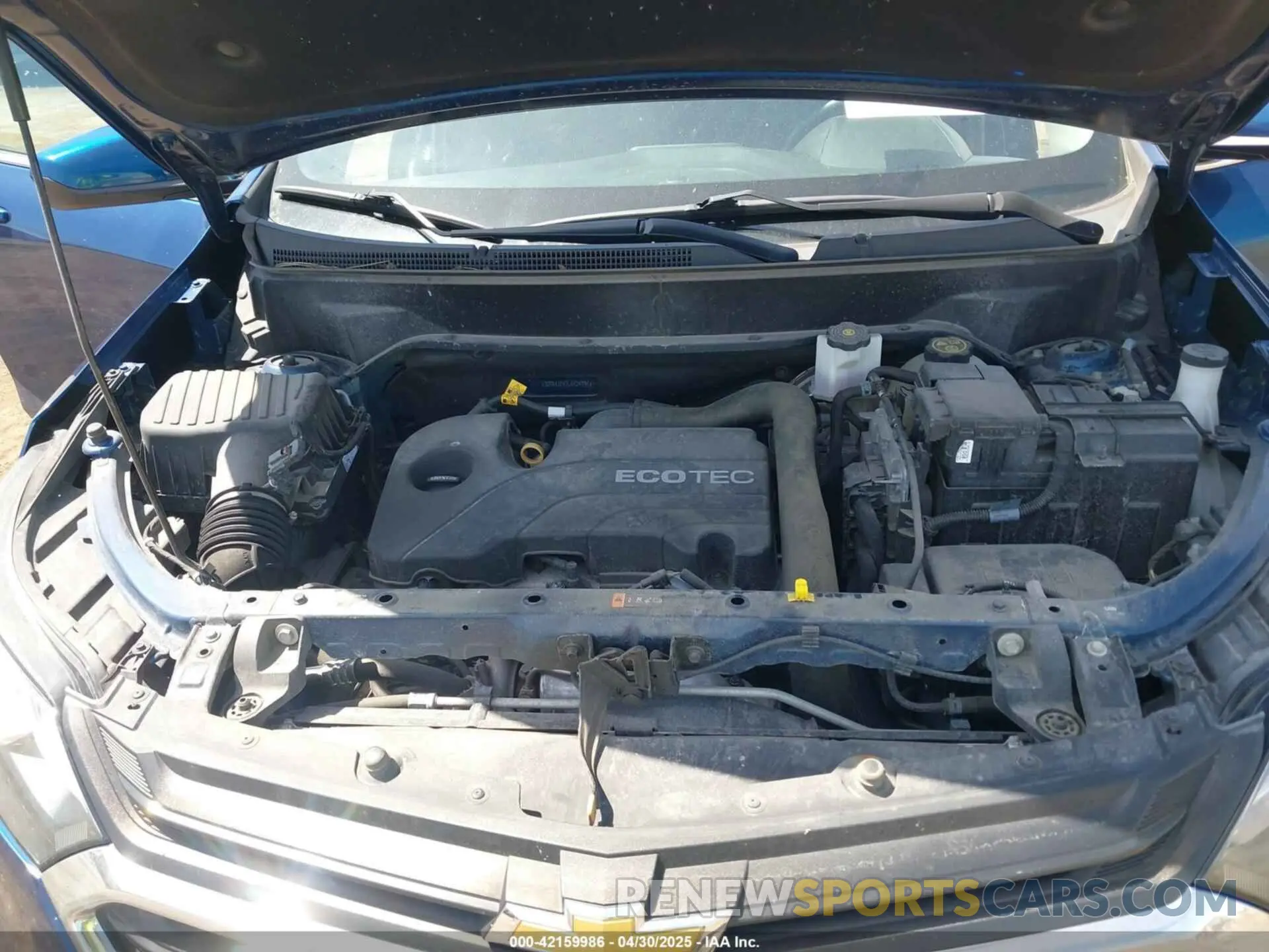 10 Photograph of a damaged car 2GNAXJEV7L6124991 CHEVROLET EQUINOX 2020