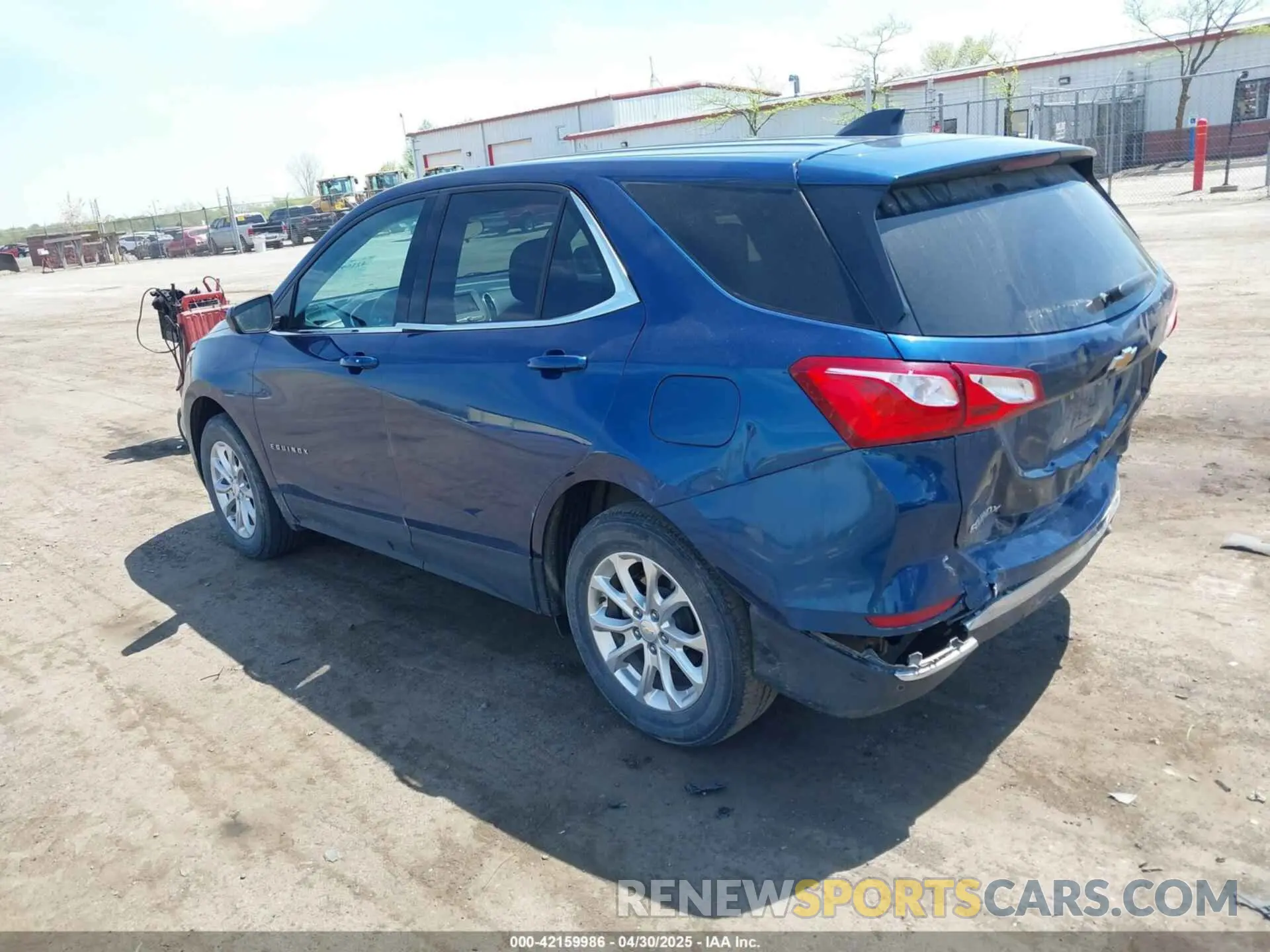3 Photograph of a damaged car 2GNAXJEV7L6124991 CHEVROLET EQUINOX 2020