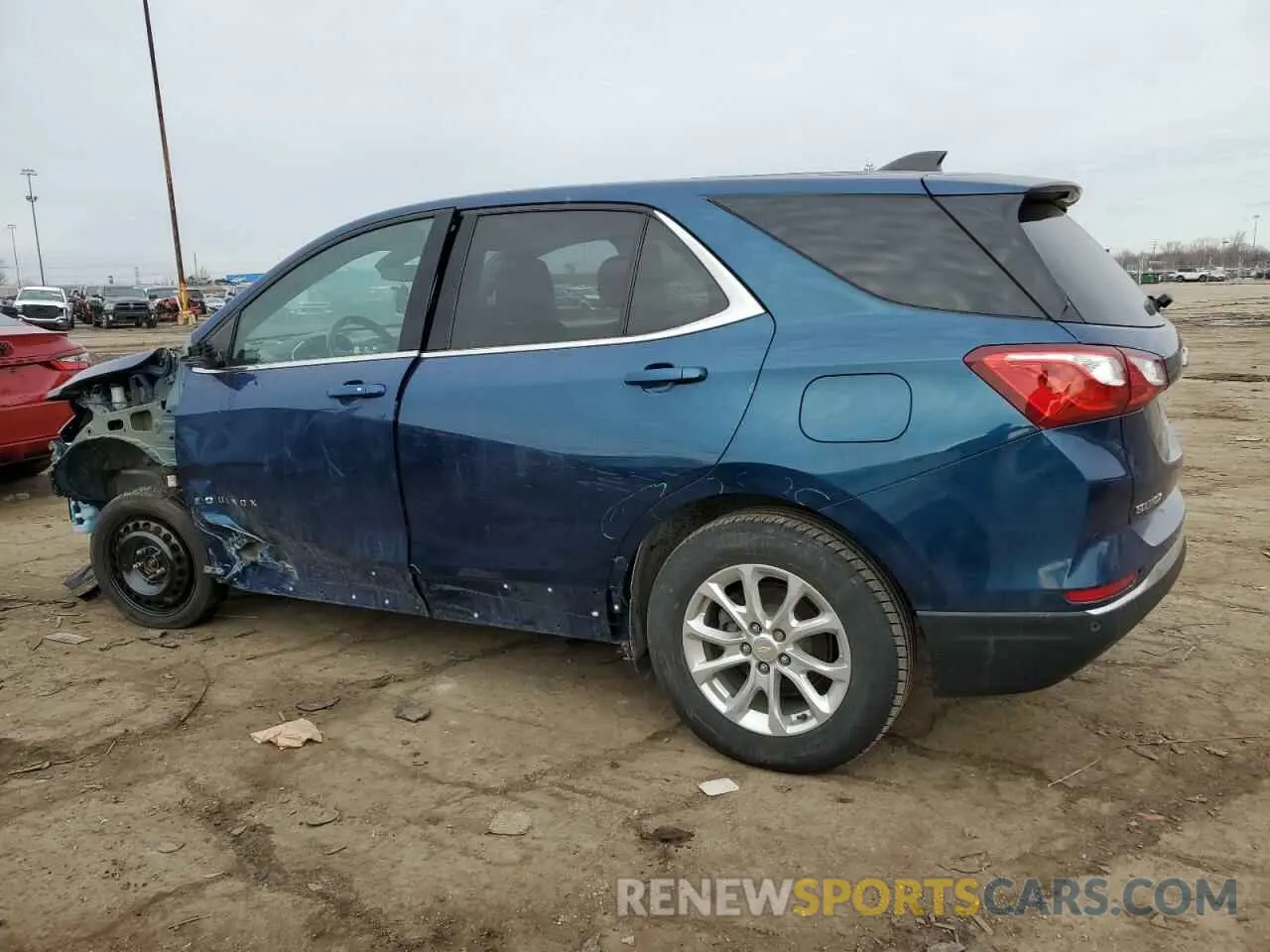 2 Photograph of a damaged car 2GNAXJEV8L6125731 CHEVROLET EQUINOX 2020