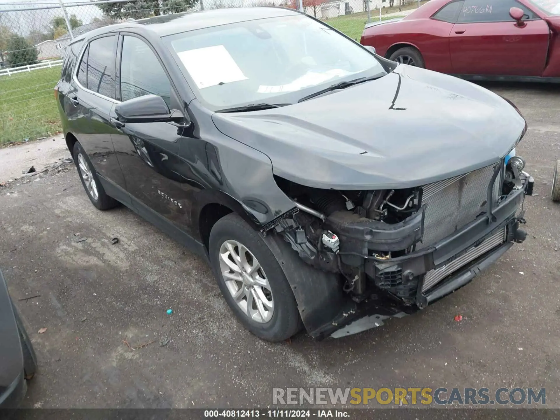 1 Photograph of a damaged car 2GNAXJEV8L6189431 CHEVROLET EQUINOX 2020
