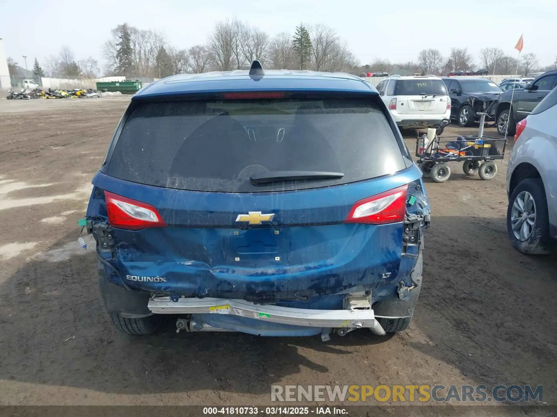 6 Photograph of a damaged car 2GNAXJEV8L6283311 CHEVROLET EQUINOX 2020