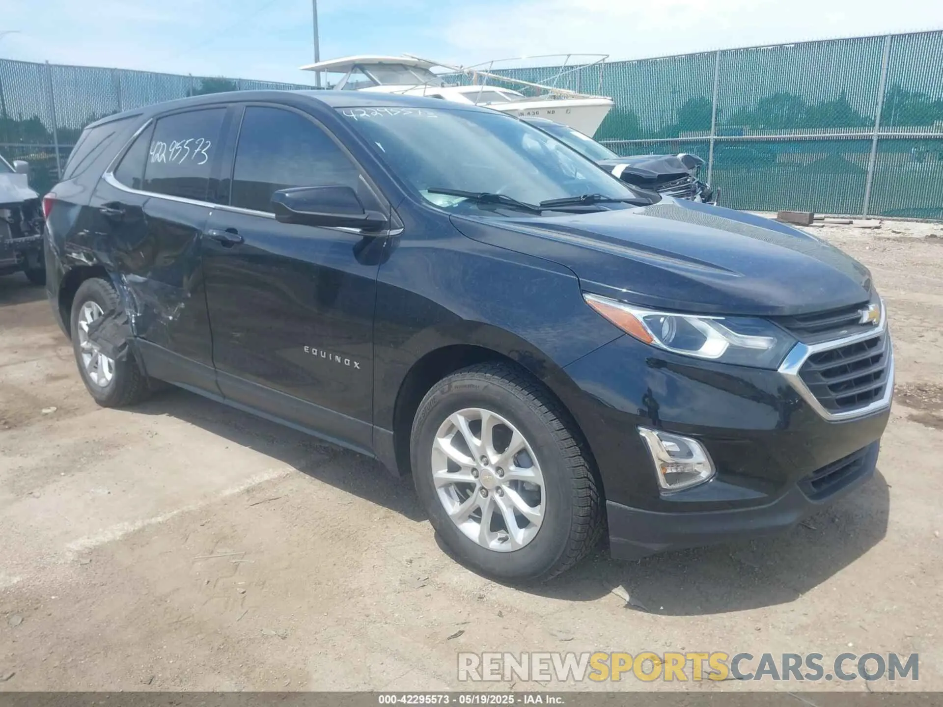 1 Photograph of a damaged car 2GNAXJEV9L6127505 CHEVROLET EQUINOX 2020