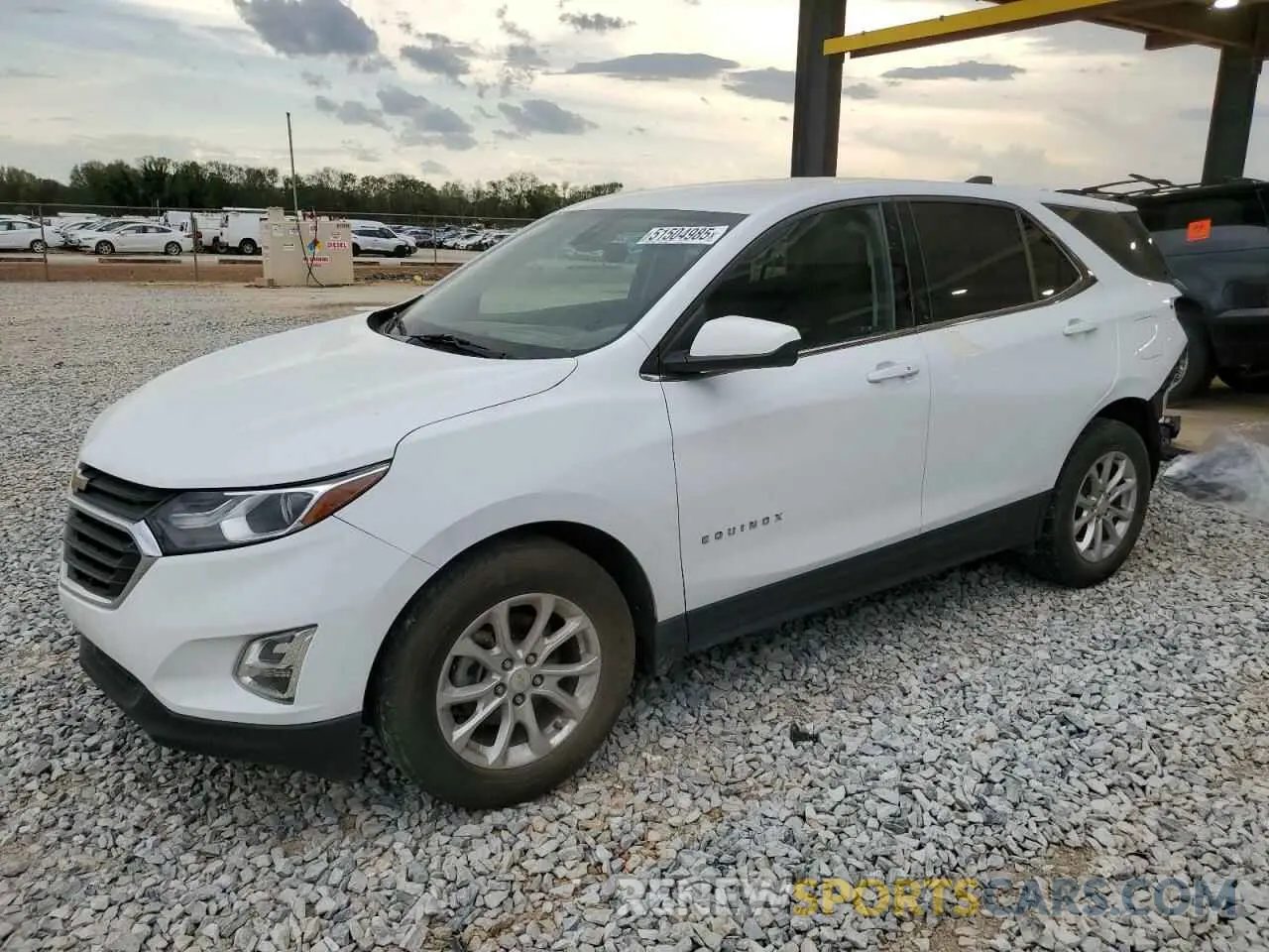 1 Photograph of a damaged car 2GNAXJEV9L6172525 CHEVROLET EQUINOX 2020