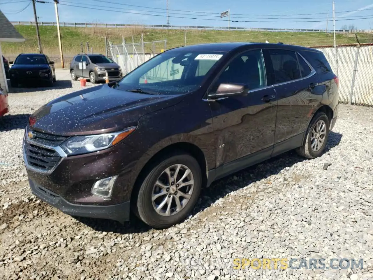 1 Photograph of a damaged car 2GNAXJEV9L6260345 CHEVROLET EQUINOX 2020