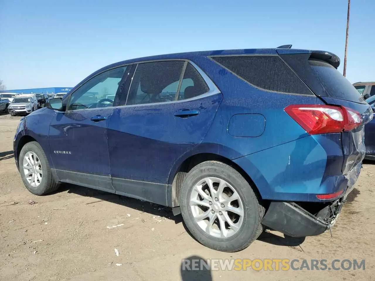 2 Photograph of a damaged car 2GNAXJEVXL6120160 CHEVROLET EQUINOX 2020