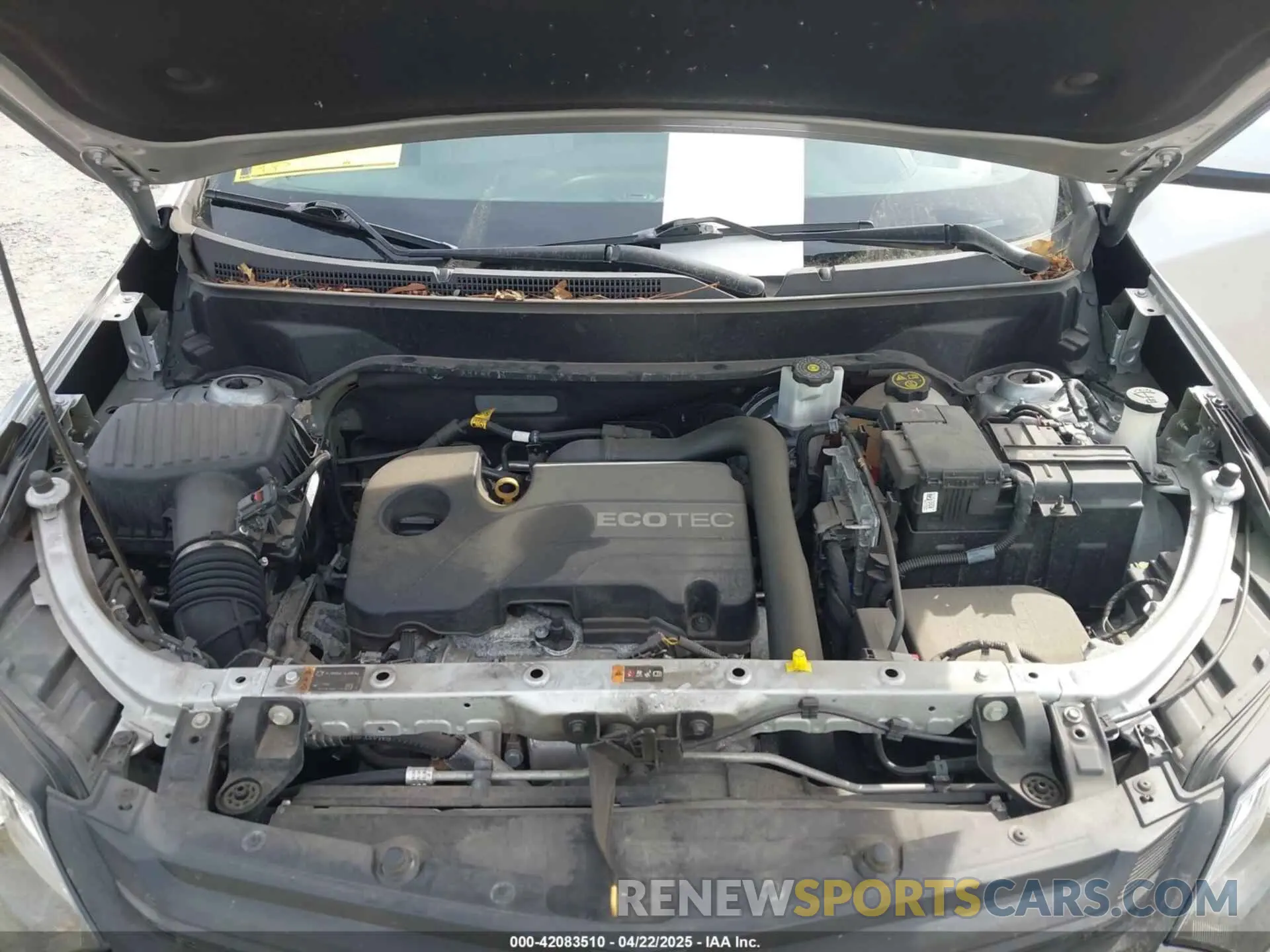 10 Photograph of a damaged car 2GNAXJEVXL6132843 CHEVROLET EQUINOX 2020