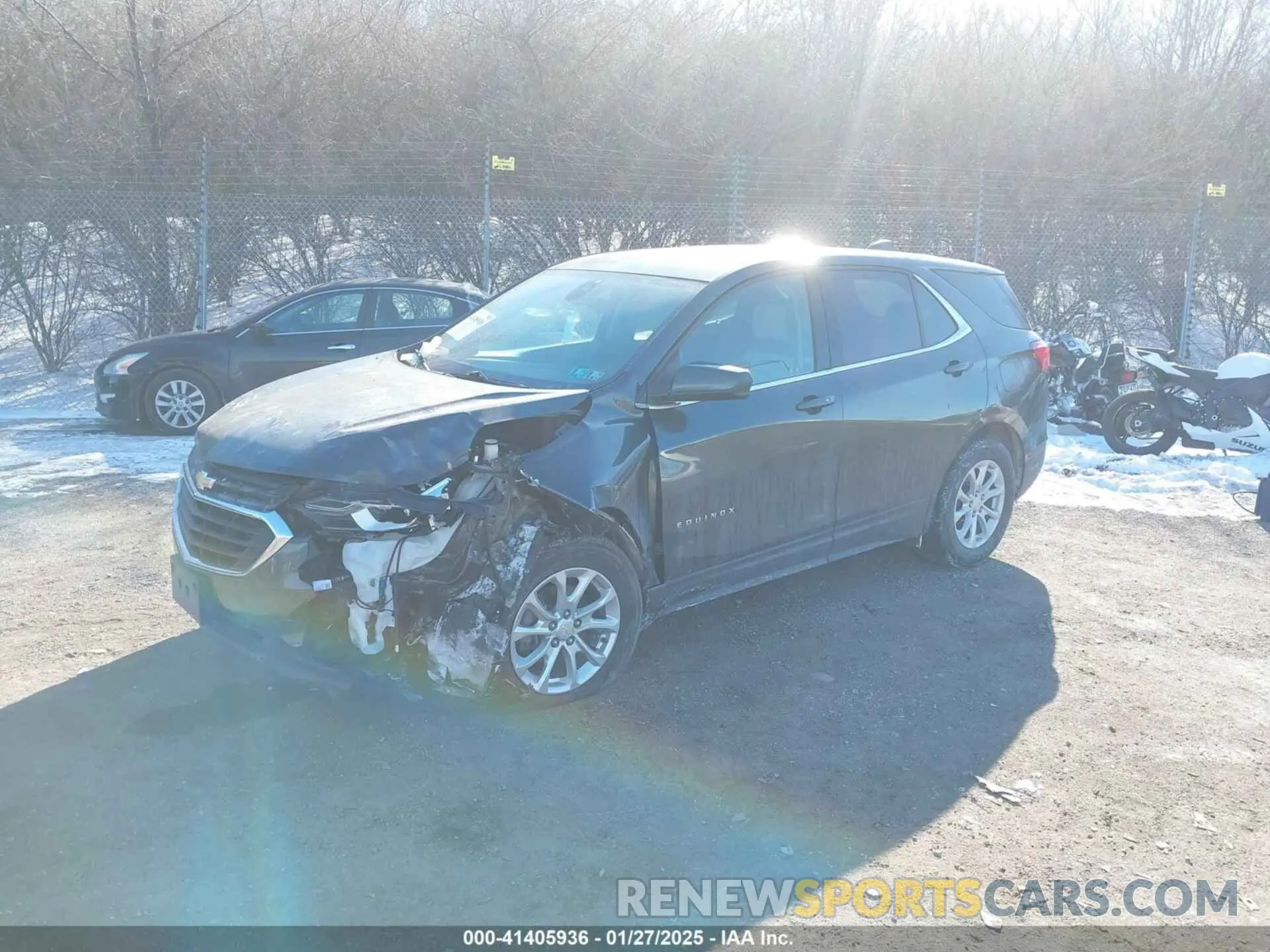 2 Photograph of a damaged car 2GNAXJEVXL6153594 CHEVROLET EQUINOX 2020