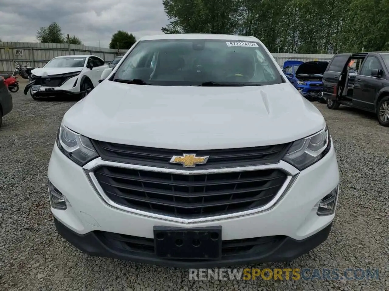 5 Photograph of a damaged car 2GNAXJEVXL6232165 CHEVROLET EQUINOX 2020