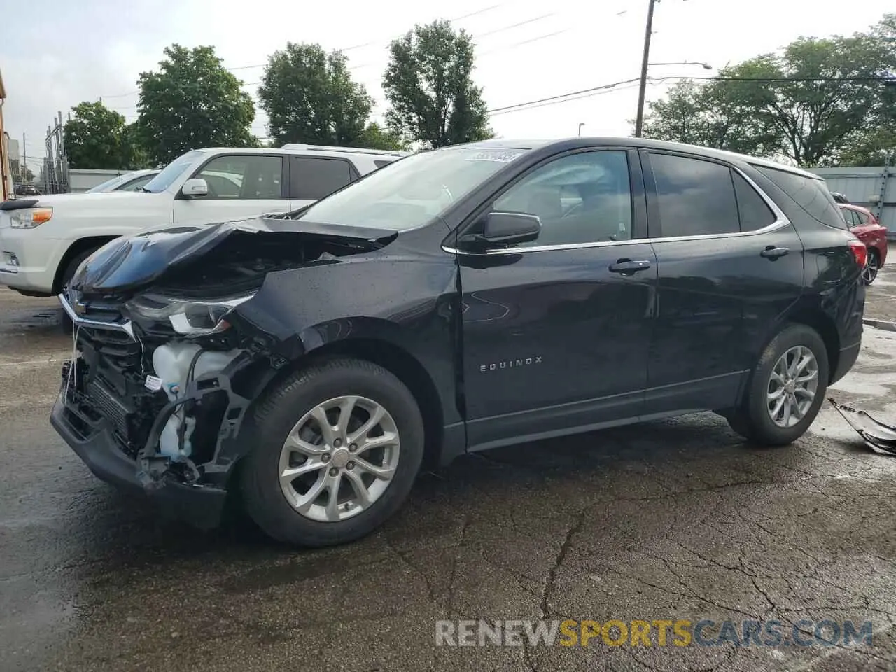 1 Photograph of a damaged car 2GNAXKEV0L6124823 CHEVROLET EQUINOX 2020