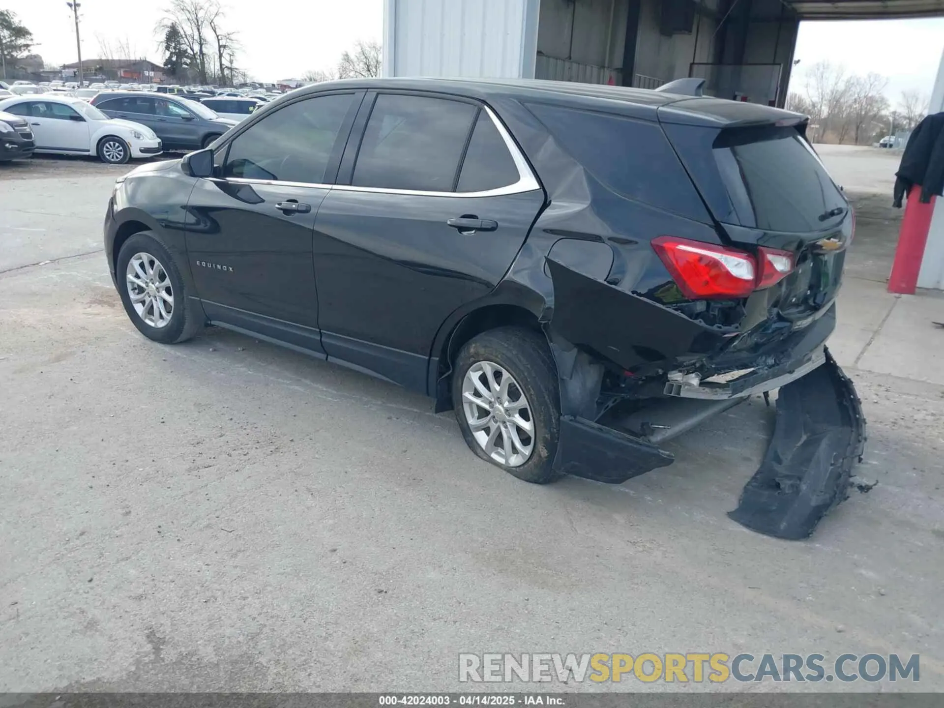 3 Photograph of a damaged car 2GNAXKEV0L6148877 CHEVROLET EQUINOX 2020