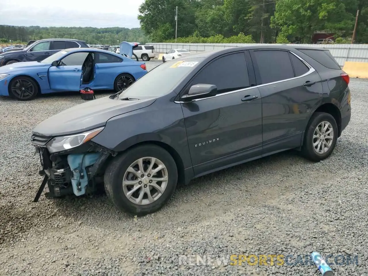 1 Photograph of a damaged car 2GNAXKEV0L6160303 CHEVROLET EQUINOX 2020