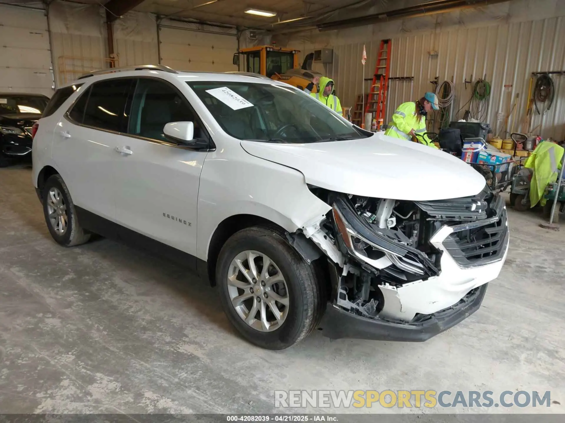 1 Photograph of a damaged car 2GNAXKEV0L6249174 CHEVROLET EQUINOX 2020
