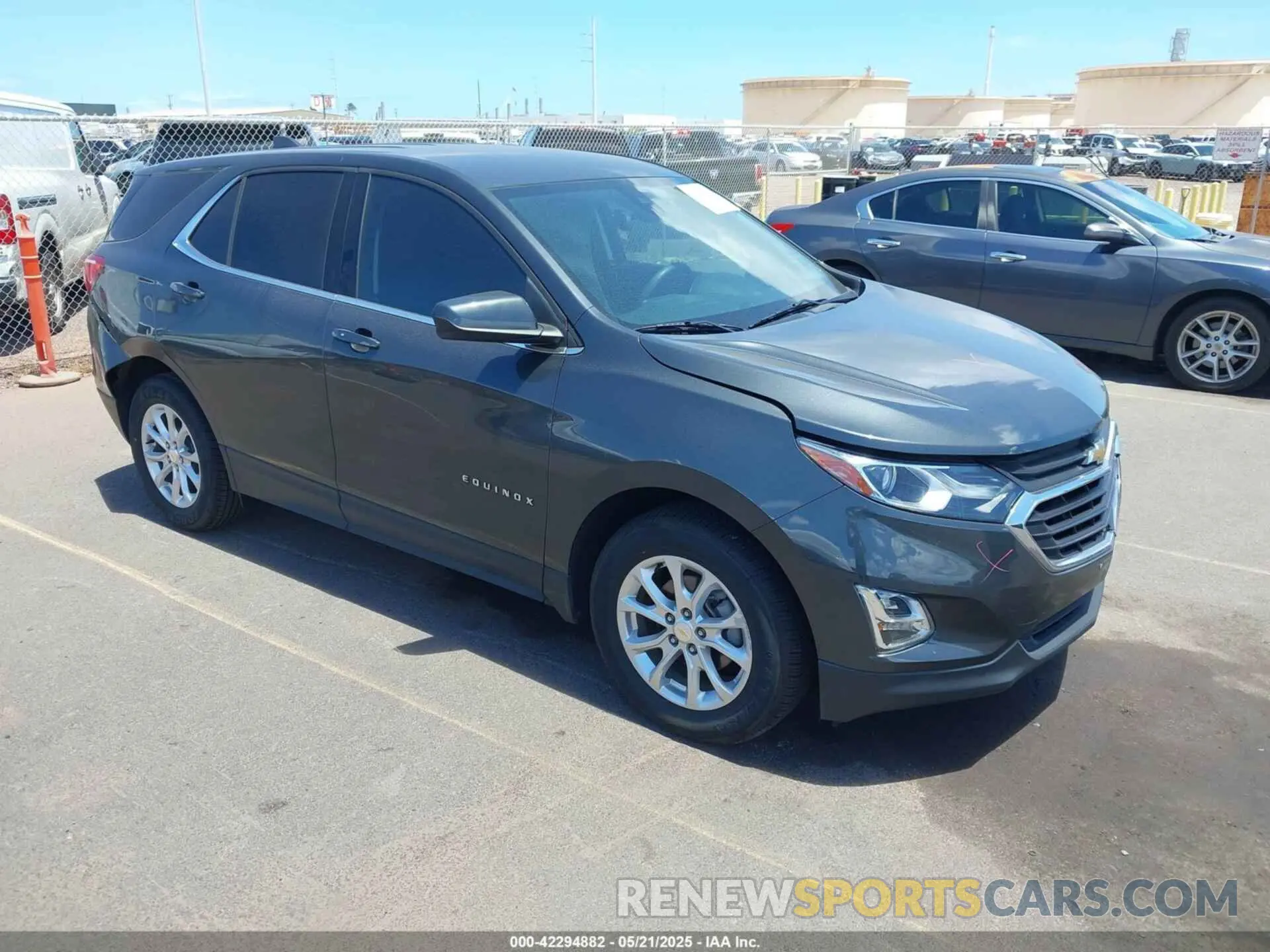 1 Photograph of a damaged car 2GNAXKEV0L6251510 CHEVROLET EQUINOX 2020