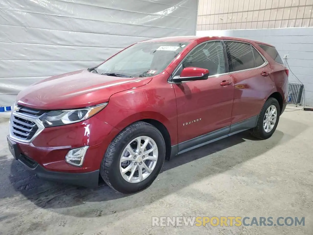 1 Photograph of a damaged car 2GNAXKEV0L6277041 CHEVROLET EQUINOX 2020