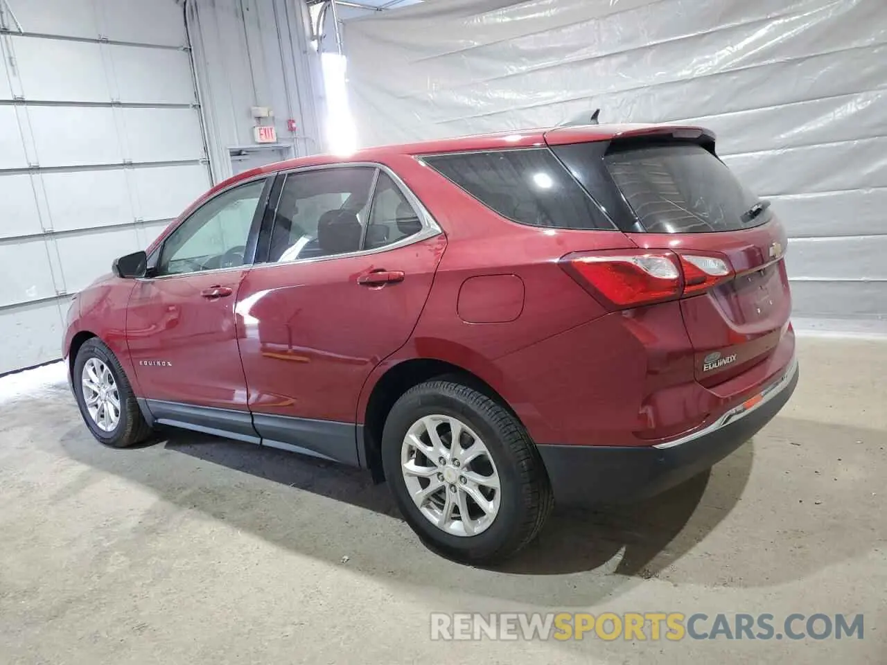 2 Photograph of a damaged car 2GNAXKEV0L6277041 CHEVROLET EQUINOX 2020