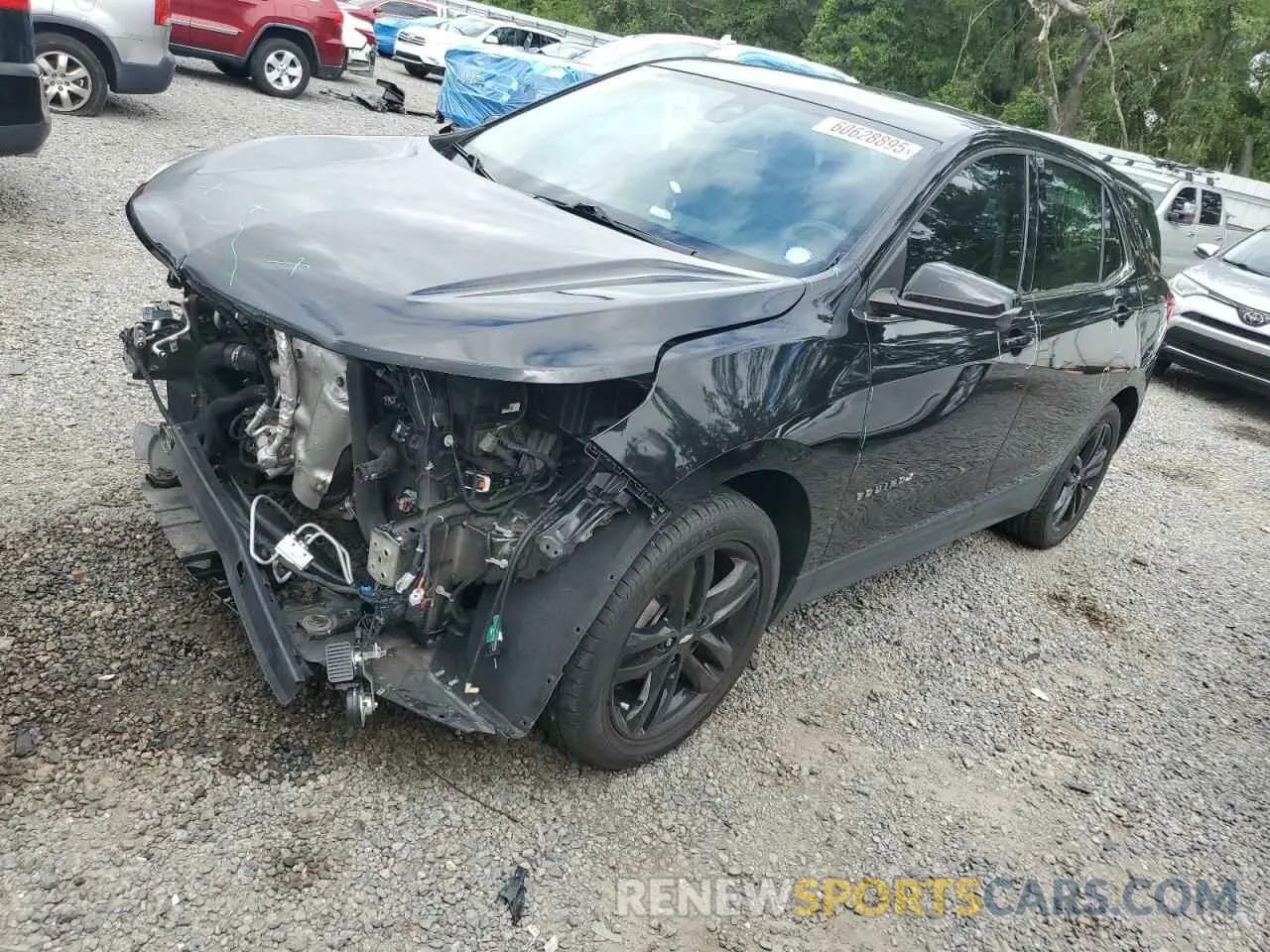 1 Photograph of a damaged car 2GNAXKEV1L6127794 CHEVROLET EQUINOX 2020