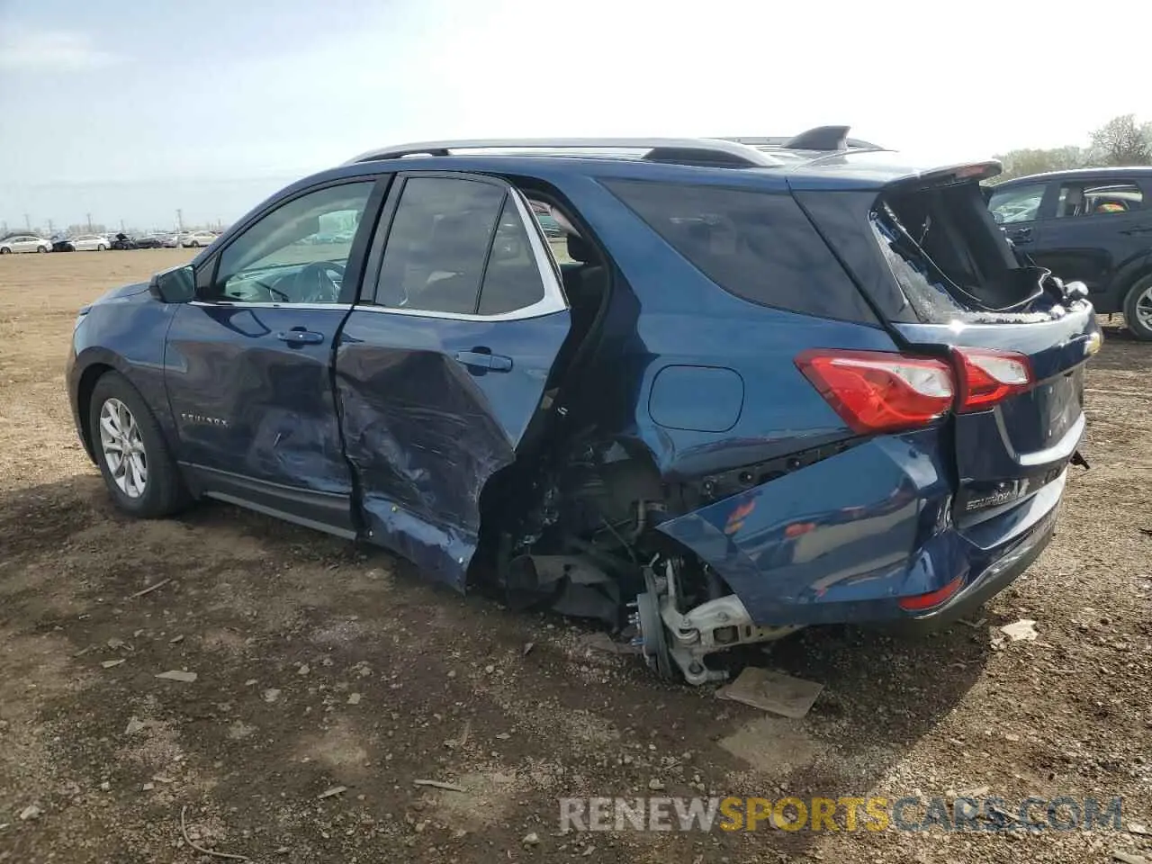 2 Photograph of a damaged car 2GNAXKEV1L6147009 CHEVROLET EQUINOX 2020