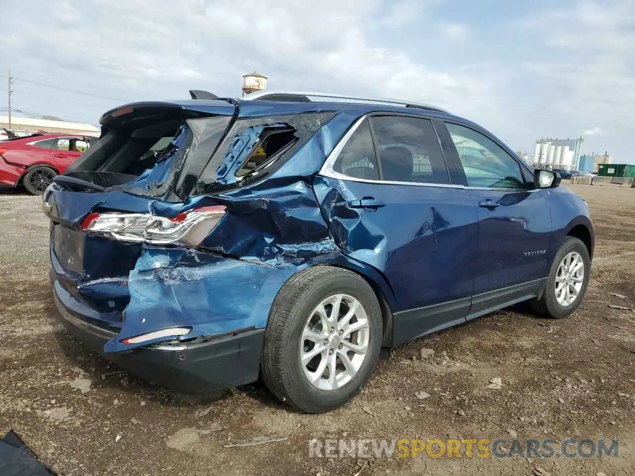 3 Photograph of a damaged car 2GNAXKEV1L6147009 CHEVROLET EQUINOX 2020