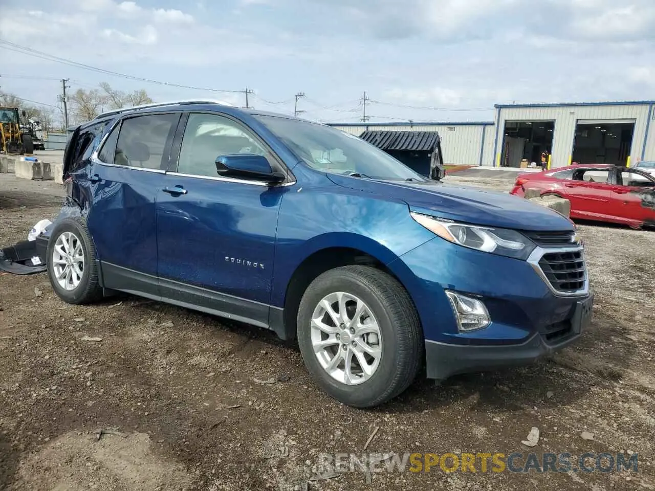 4 Photograph of a damaged car 2GNAXKEV1L6147009 CHEVROLET EQUINOX 2020