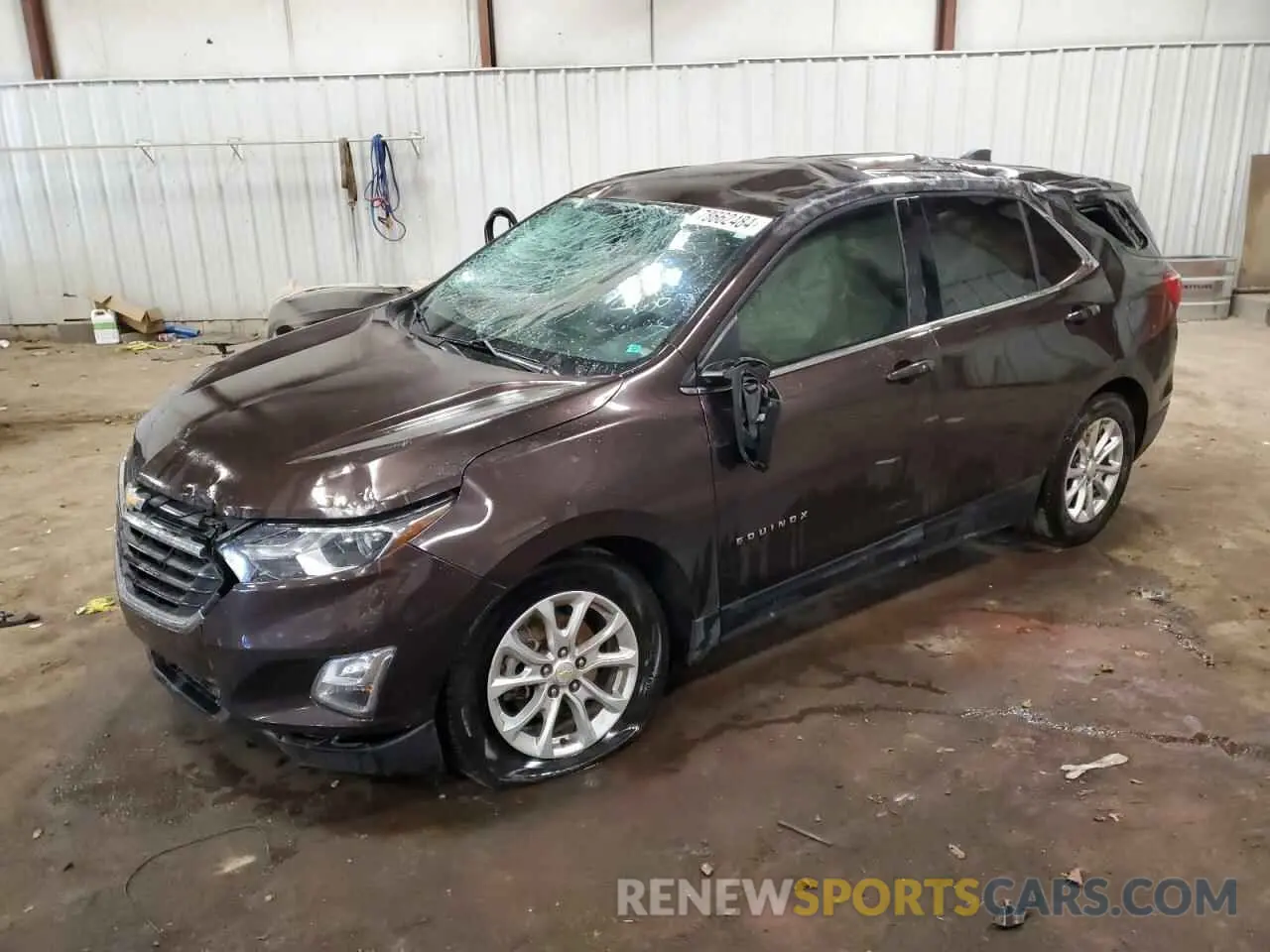 1 Photograph of a damaged car 2GNAXKEV1L6165493 CHEVROLET EQUINOX 2020