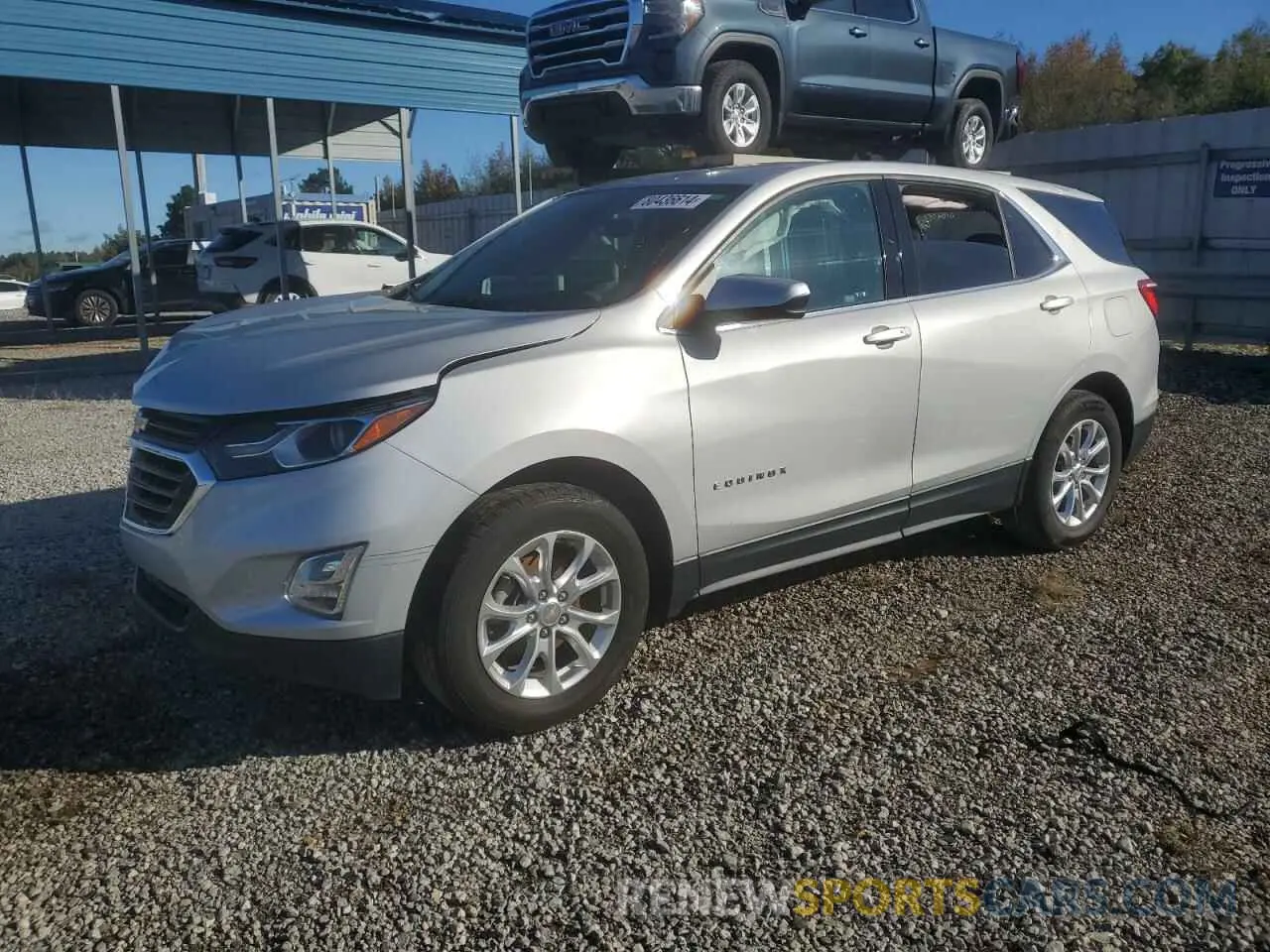 1 Photograph of a damaged car 2GNAXKEV1L6207824 CHEVROLET EQUINOX 2020