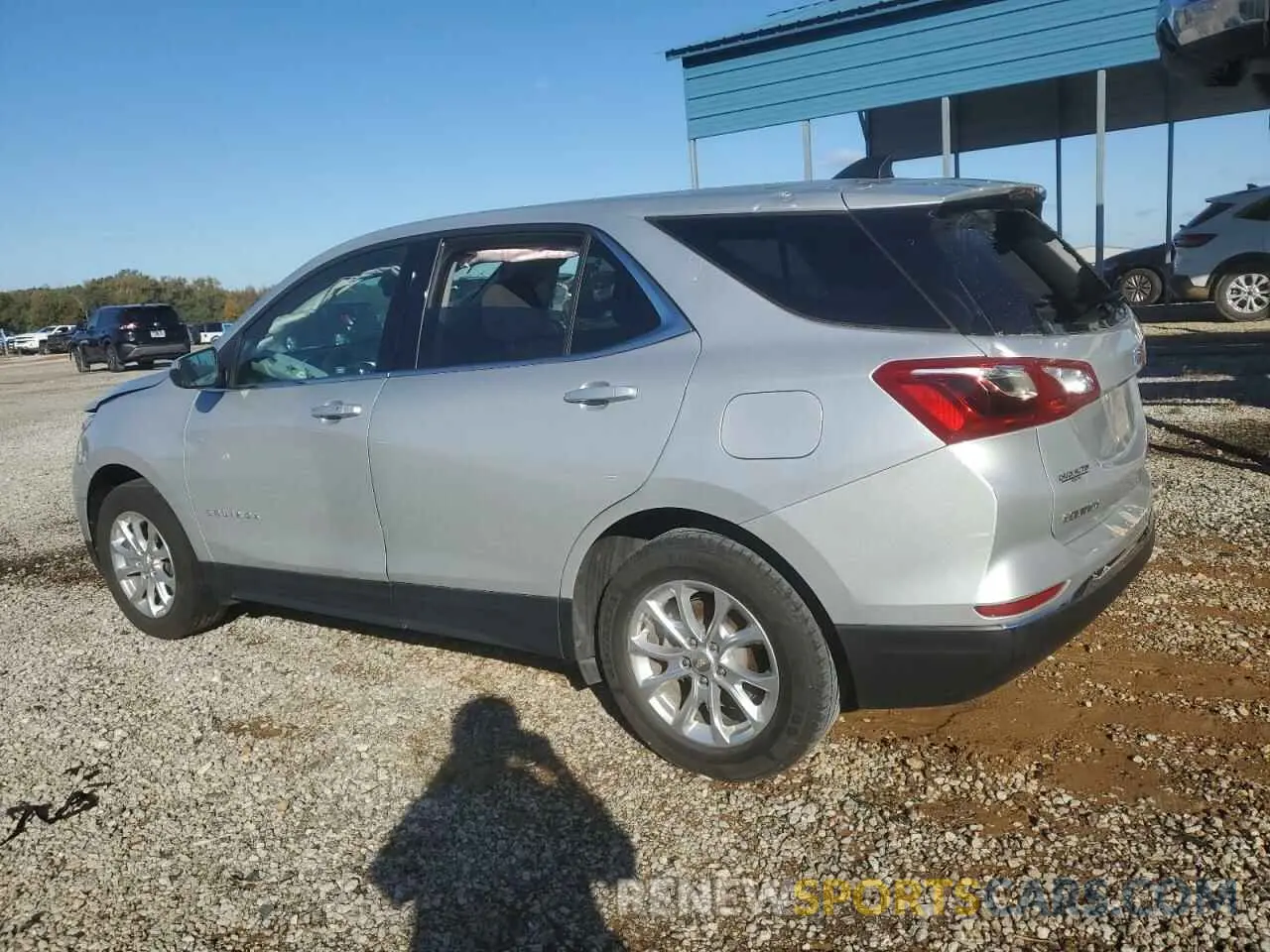 2 Photograph of a damaged car 2GNAXKEV1L6207824 CHEVROLET EQUINOX 2020