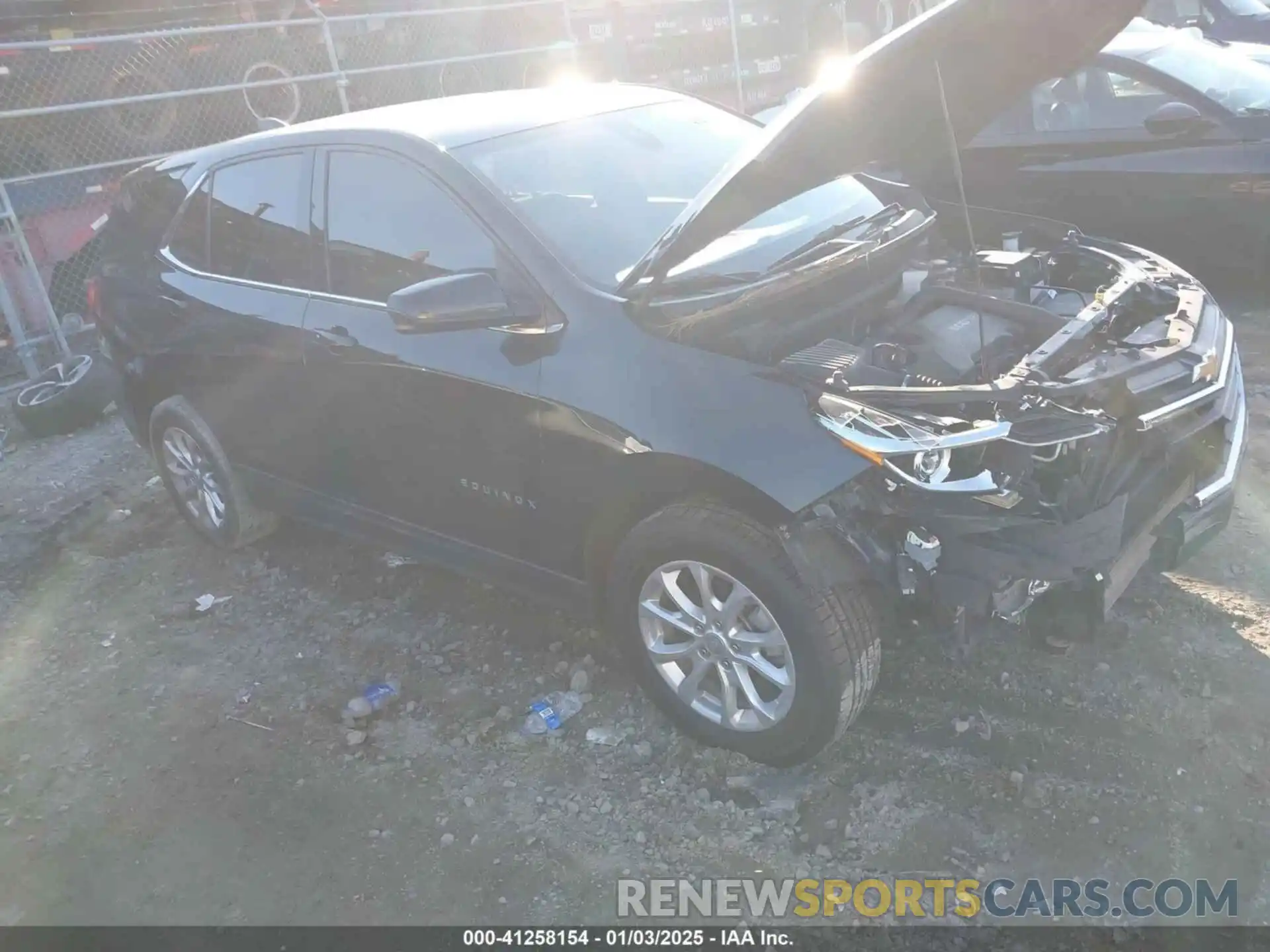 1 Photograph of a damaged car 2GNAXKEV1L6214319 CHEVROLET EQUINOX 2020