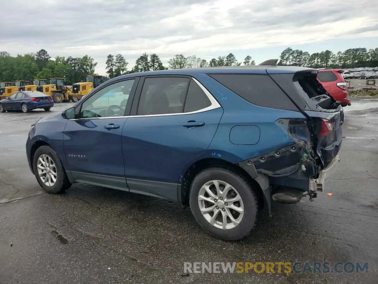 2 Photograph of a damaged car 2GNAXKEV2L6135676 CHEVROLET EQUINOX 2020