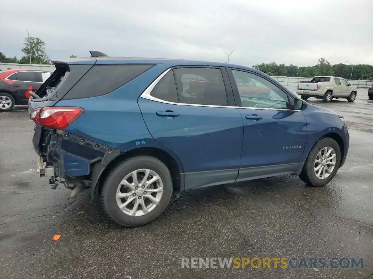 3 Photograph of a damaged car 2GNAXKEV2L6135676 CHEVROLET EQUINOX 2020