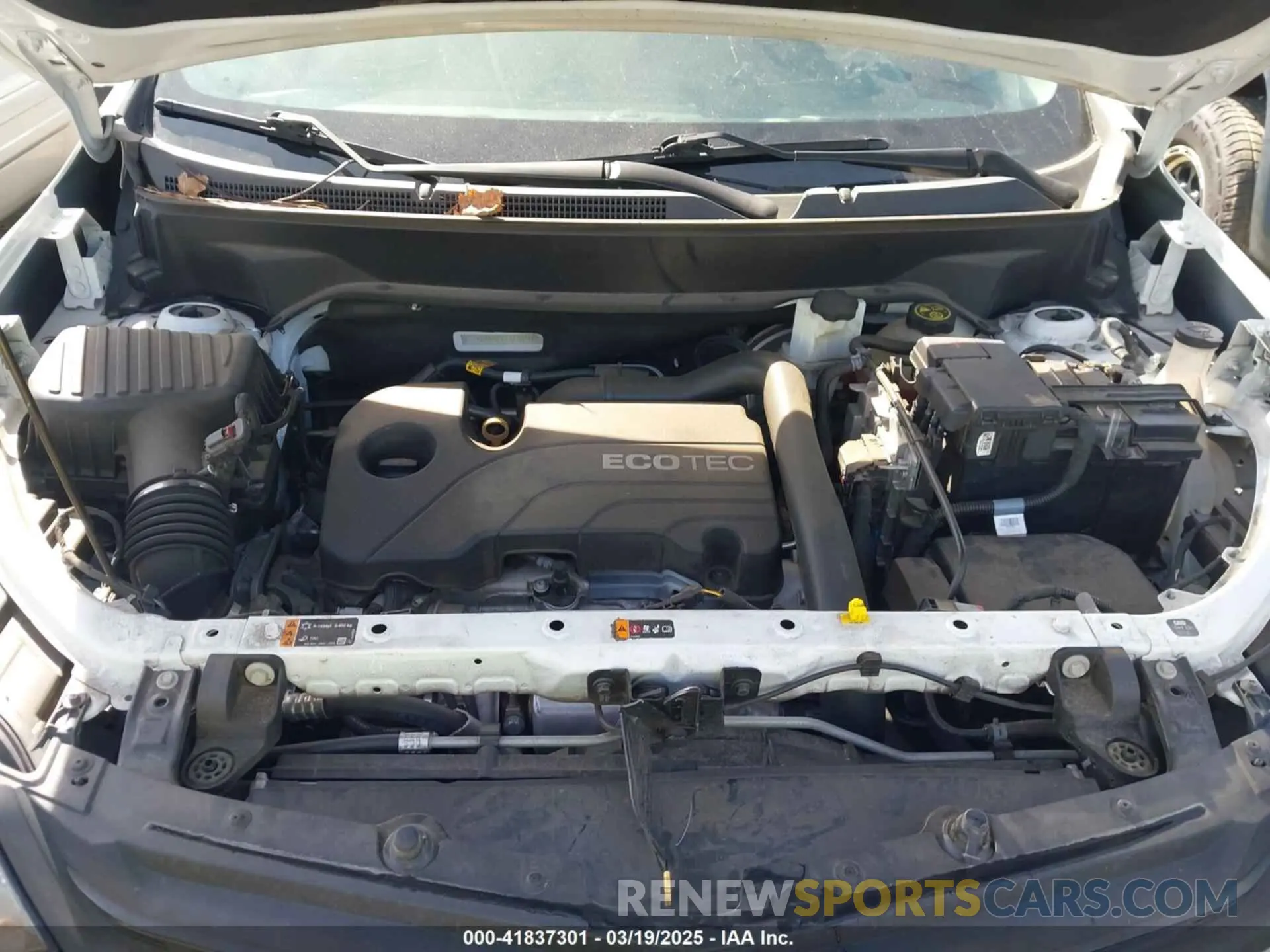 10 Photograph of a damaged car 2GNAXKEV2L6170198 CHEVROLET EQUINOX 2020