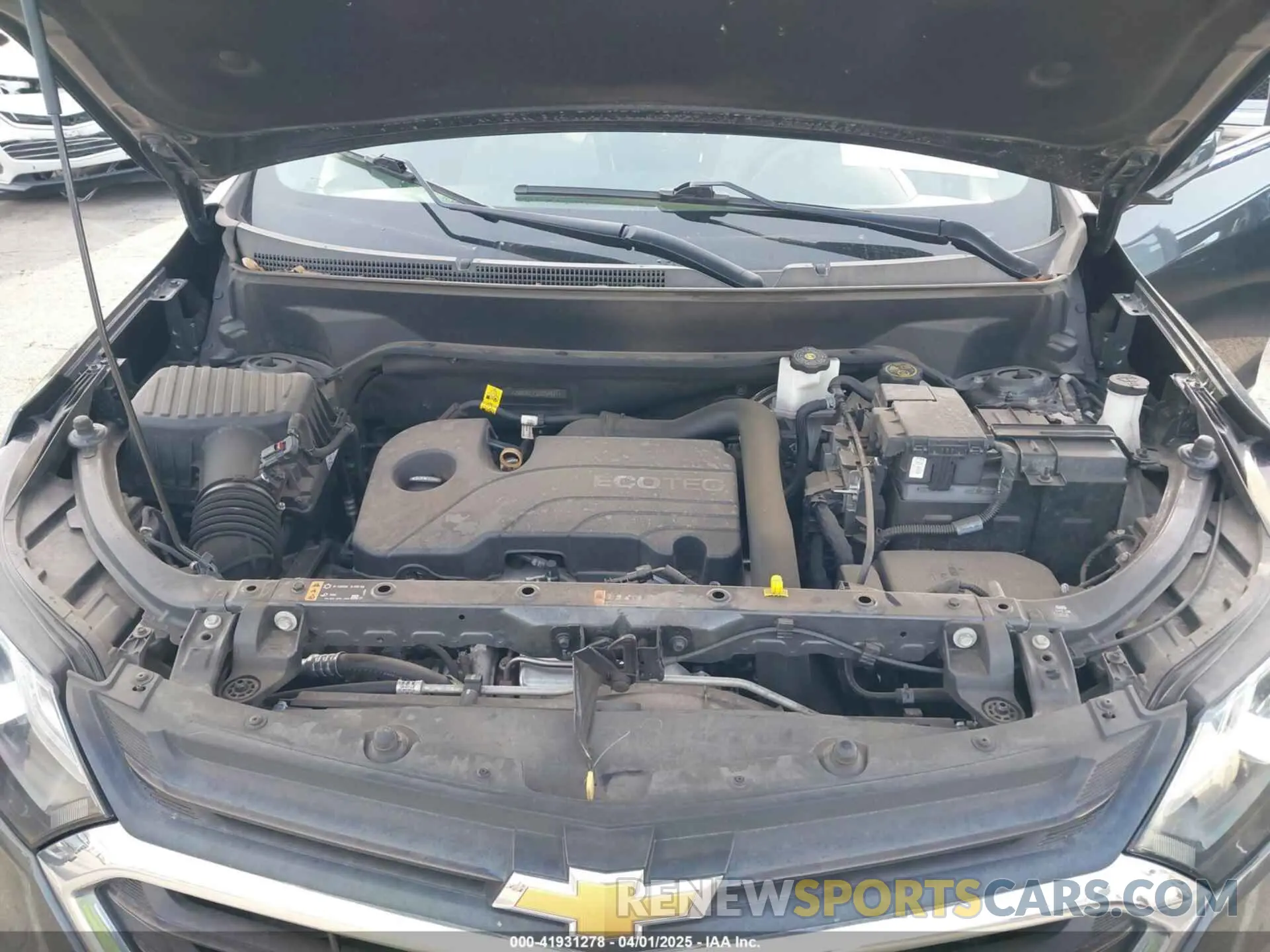 10 Photograph of a damaged car 2GNAXKEV2L6254571 CHEVROLET EQUINOX 2020