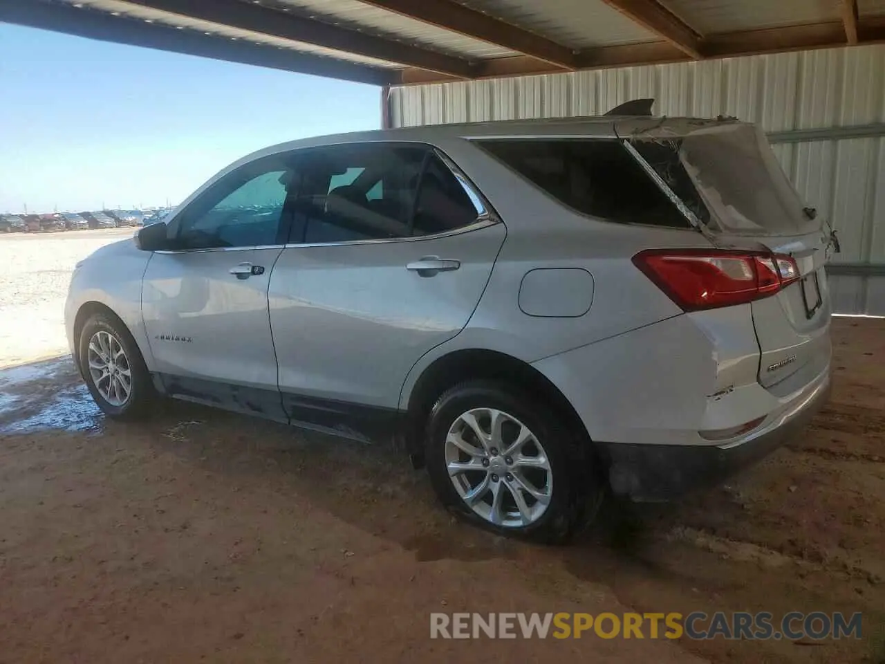 2 Photograph of a damaged car 2GNAXKEV3L6106090 CHEVROLET EQUINOX 2020