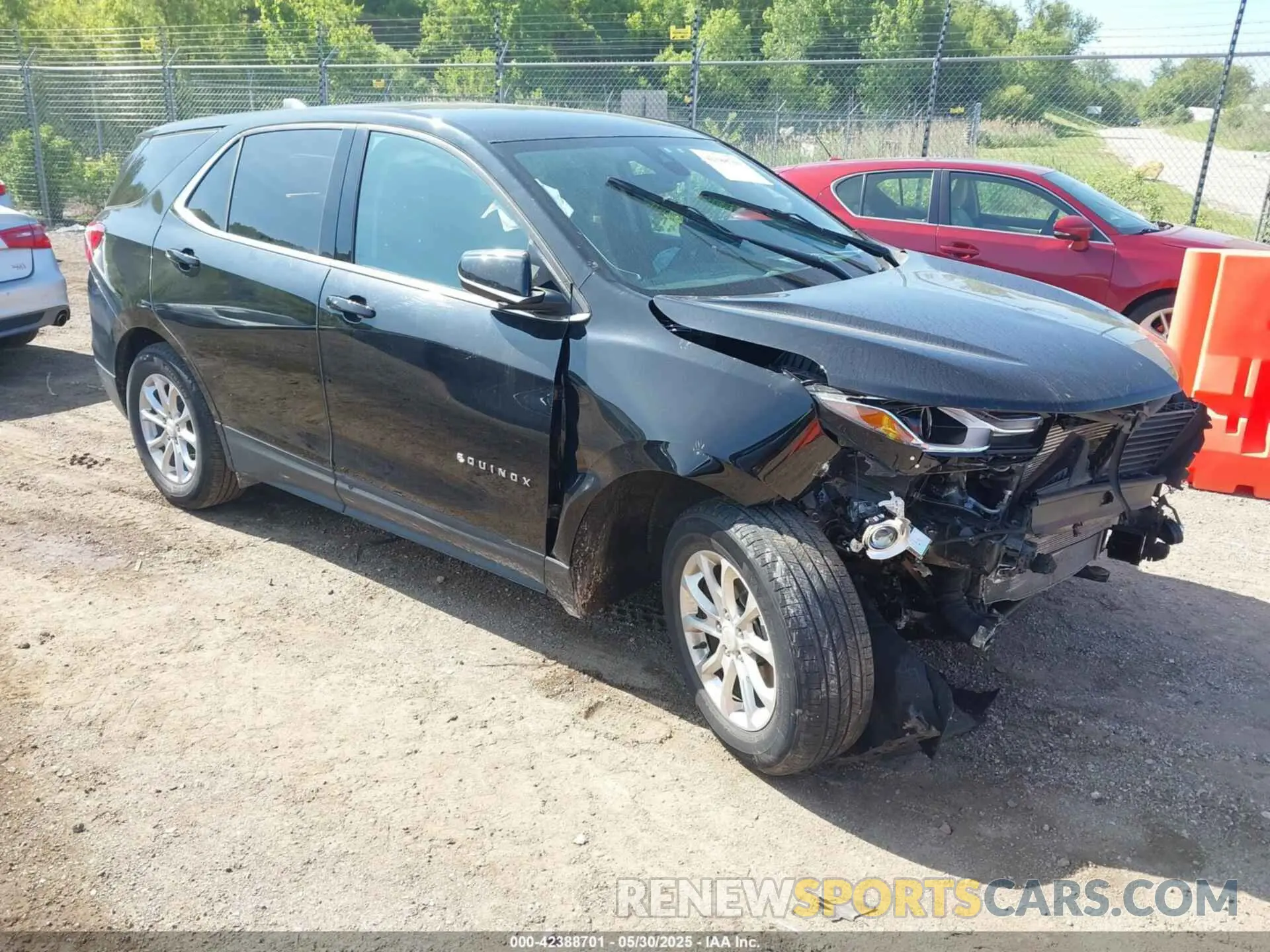 1 Photograph of a damaged car 2GNAXKEV3L6193912 CHEVROLET EQUINOX 2020
