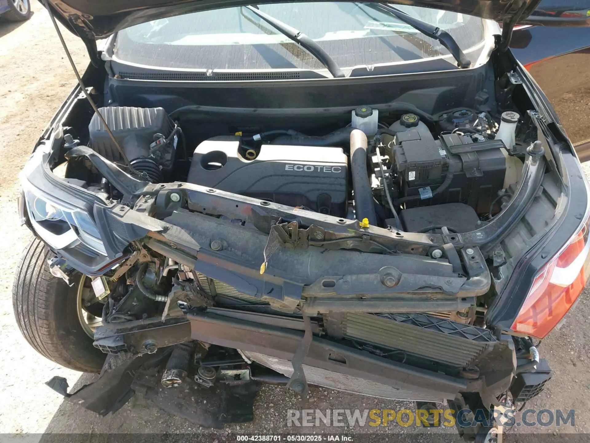 10 Photograph of a damaged car 2GNAXKEV3L6193912 CHEVROLET EQUINOX 2020