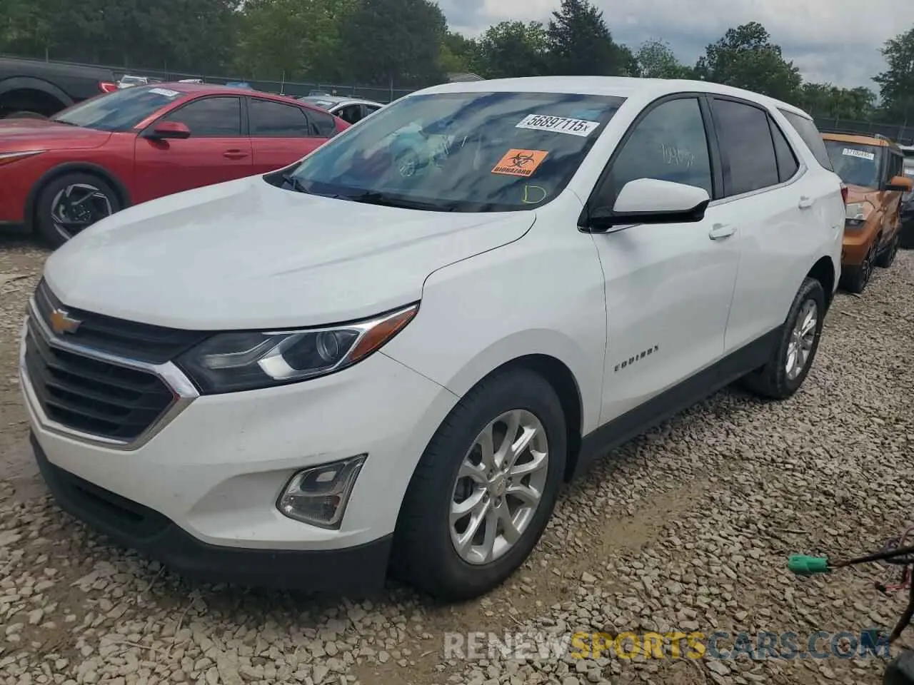 1 Photograph of a damaged car 2GNAXKEV3L6204343 CHEVROLET EQUINOX 2020