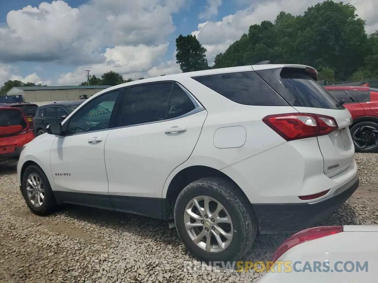 2 Photograph of a damaged car 2GNAXKEV3L6204343 CHEVROLET EQUINOX 2020
