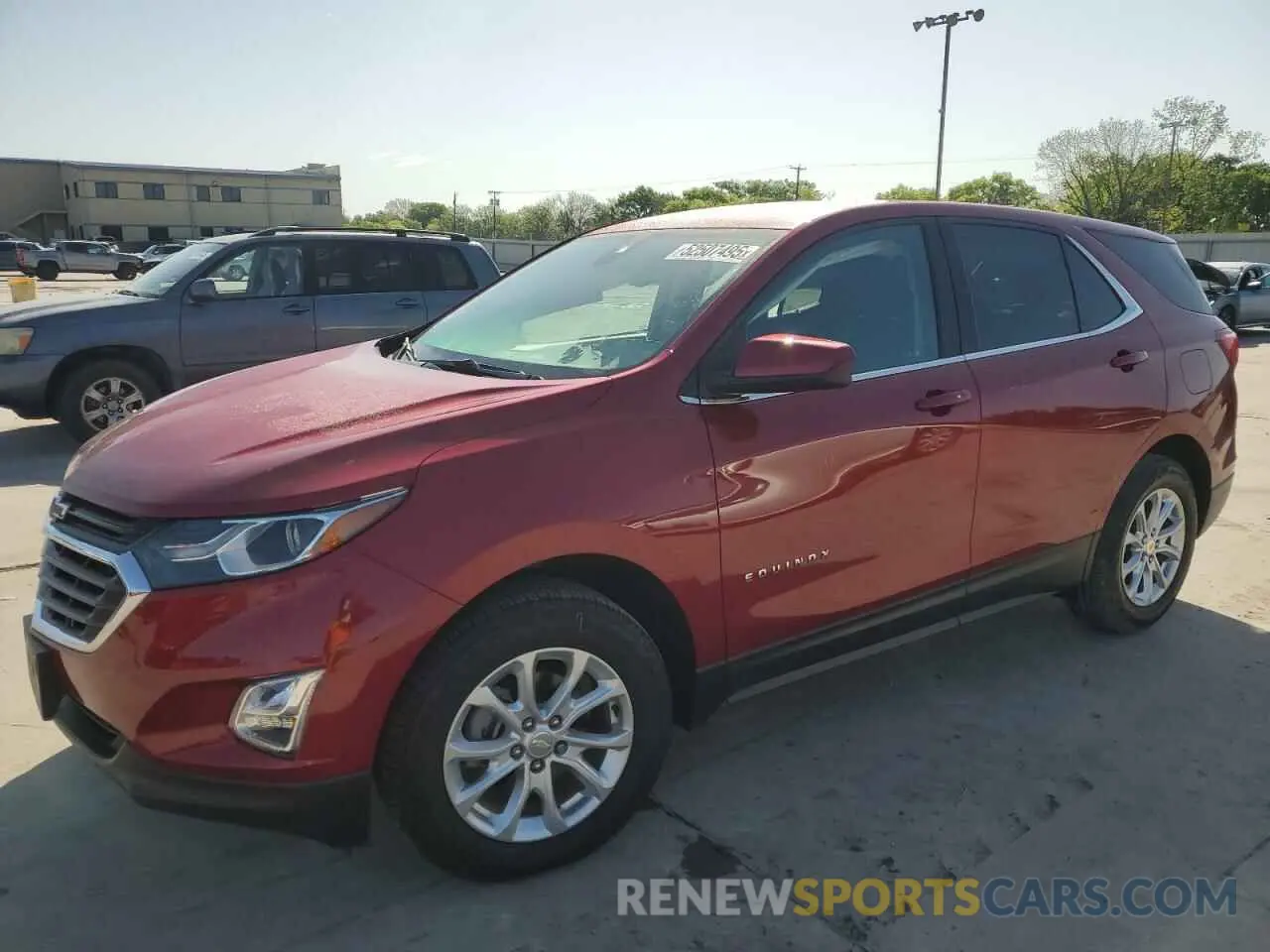 1 Photograph of a damaged car 2GNAXKEV4L6104994 CHEVROLET EQUINOX 2020