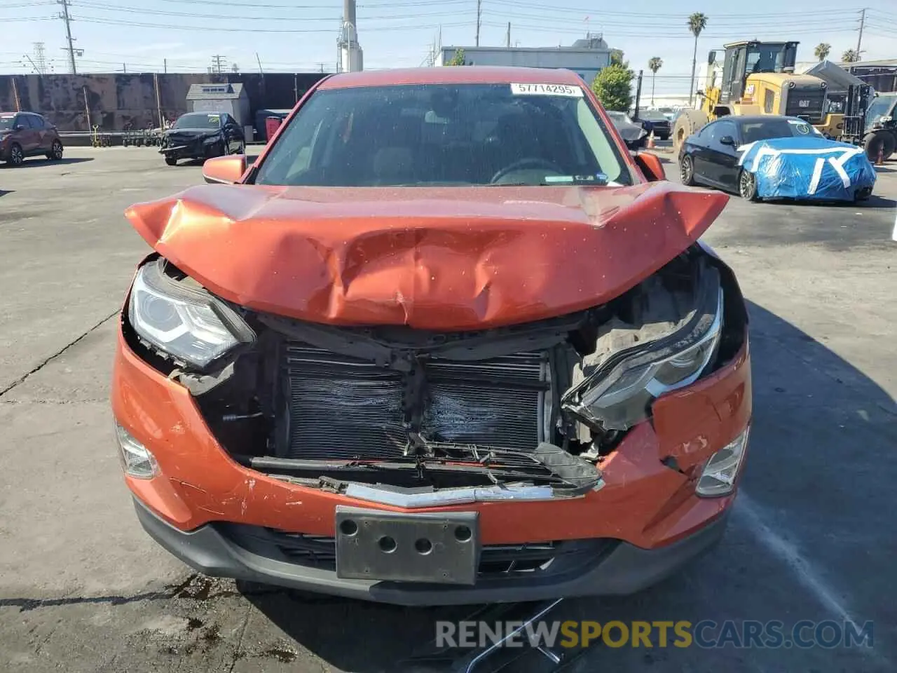 5 Photograph of a damaged car 2GNAXKEV4L6222074 CHEVROLET EQUINOX 2020
