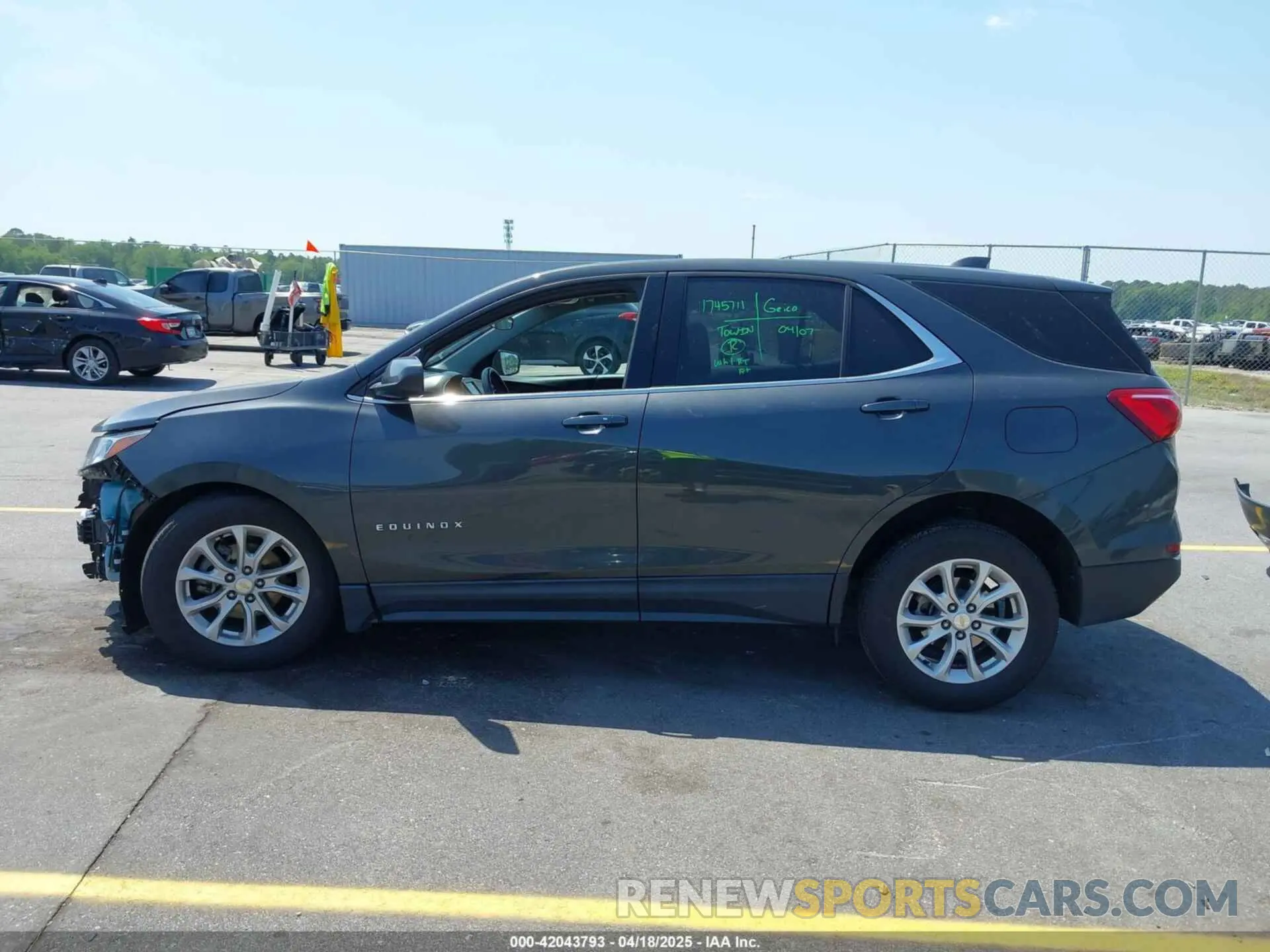 15 Photograph of a damaged car 2GNAXKEV4L6222950 CHEVROLET EQUINOX 2020