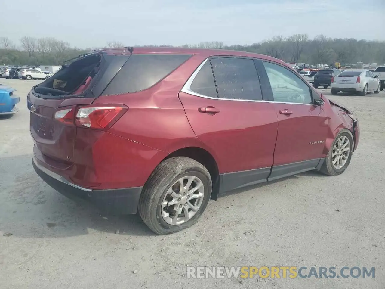 3 Photograph of a damaged car 2GNAXKEV4L6257598 CHEVROLET EQUINOX 2020